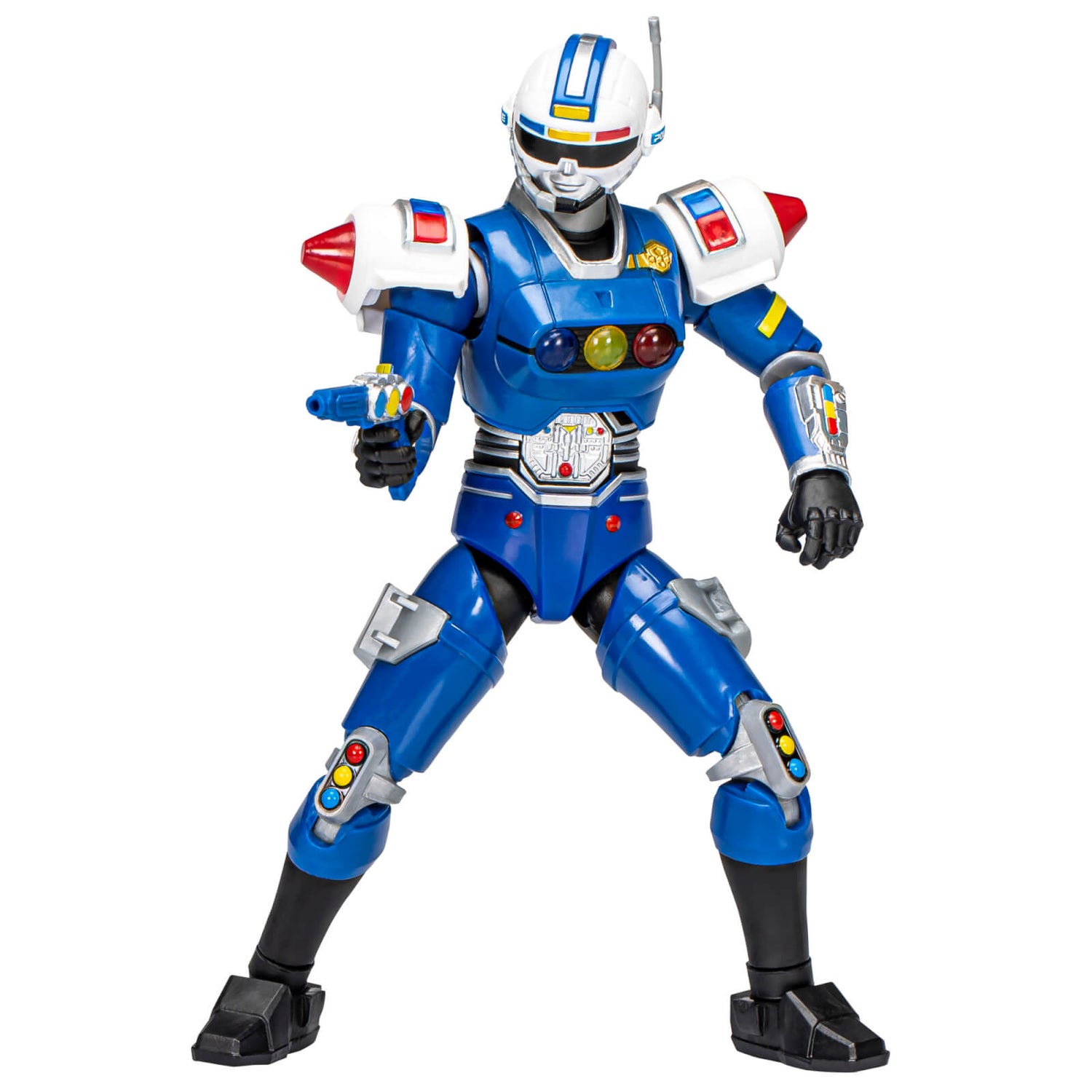 Hasbro Power Rangers Lightning Collection Turbo Blue Senturion Action  Figure Merchandise - Zavvi UK
