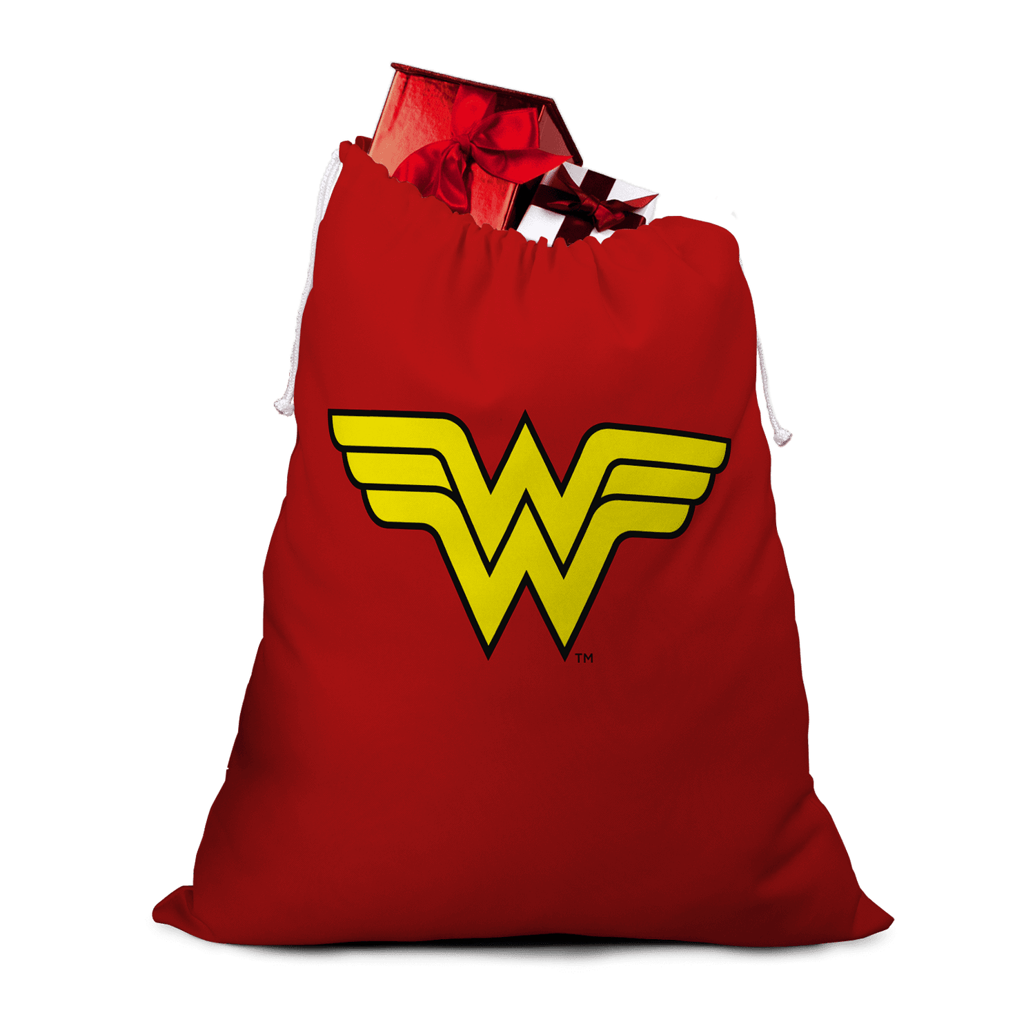 Wonder Woman Logo Christmas Santa Sack