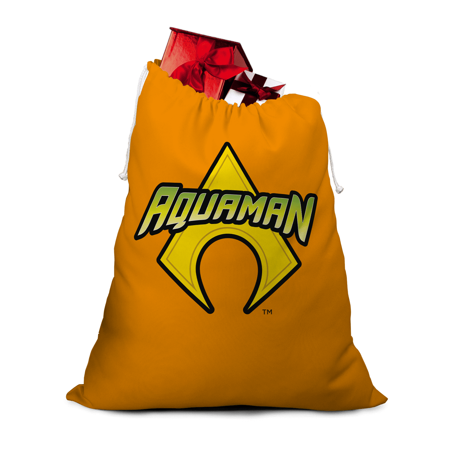 Aquaman Logo Christmas Santa Sack