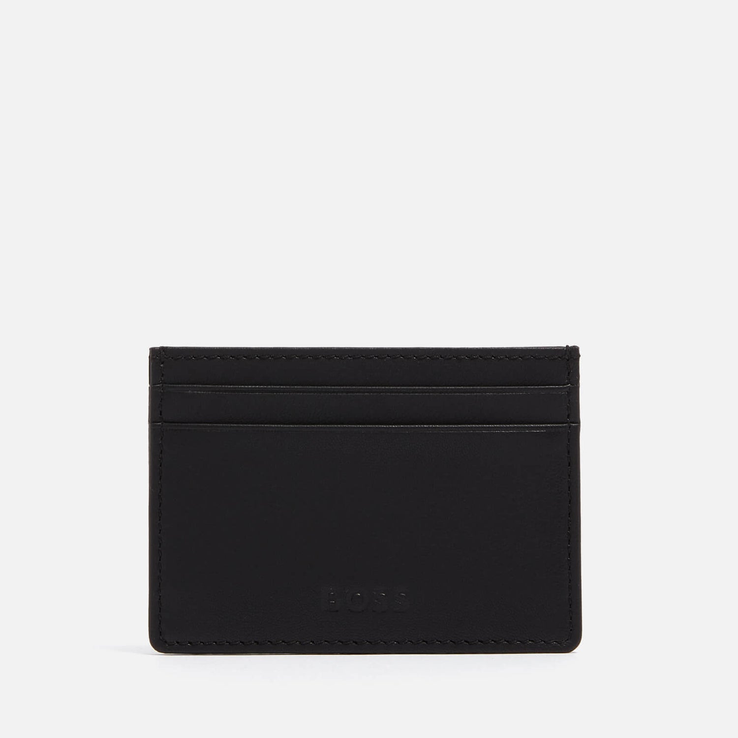 BOSS Crew Leather Card Holder