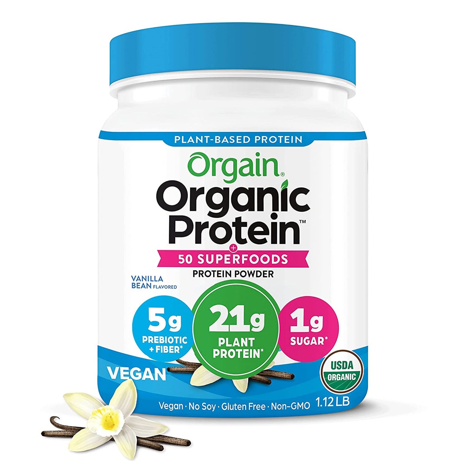 Orgain Organic Plant Protein Superfoods Vanilla Every Health