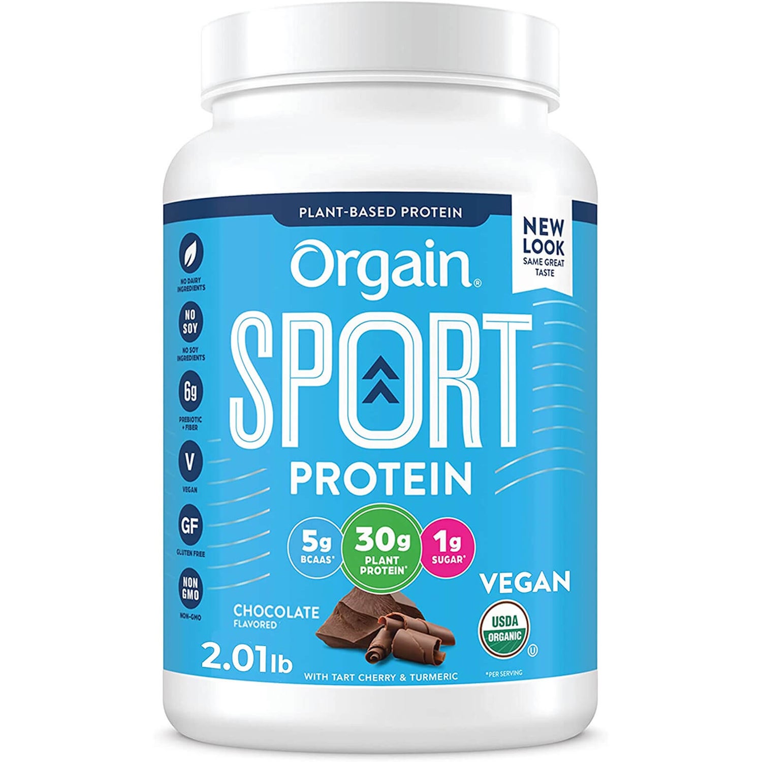 Orgain Sport Protein Organic Plant Based Powder - Chocolate 912g