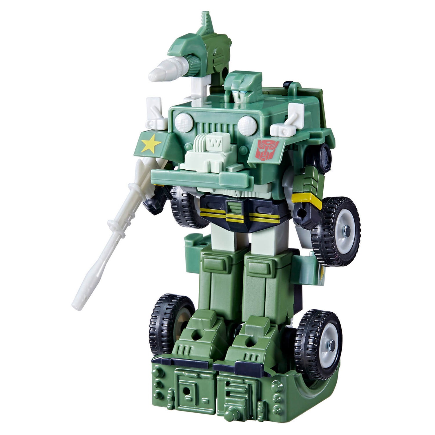 Hasbro Transformers Toys Retro G1 Autobot Hound Converting Action Figure