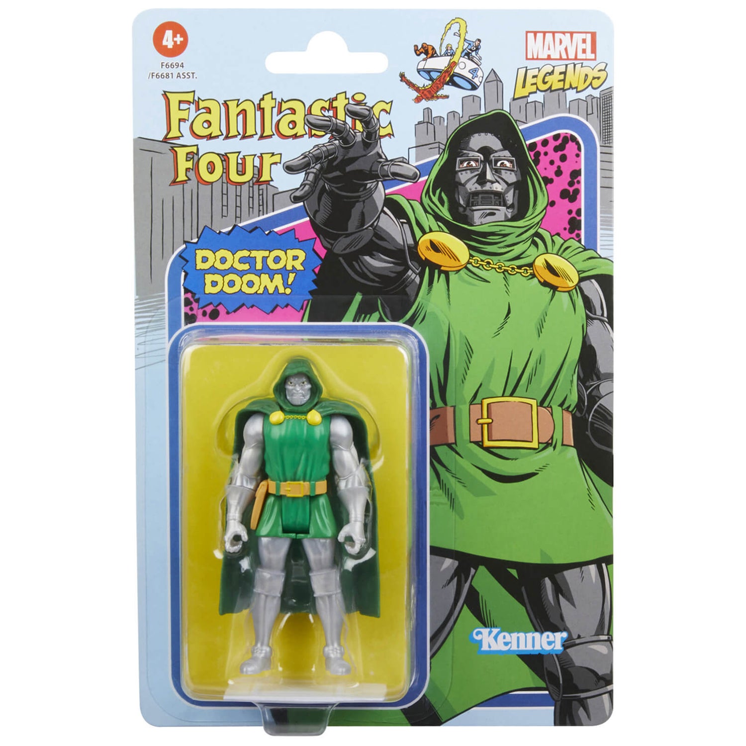 Hasbro Marvel Legends Retro 375 Collection Doctor Doom Action Figure