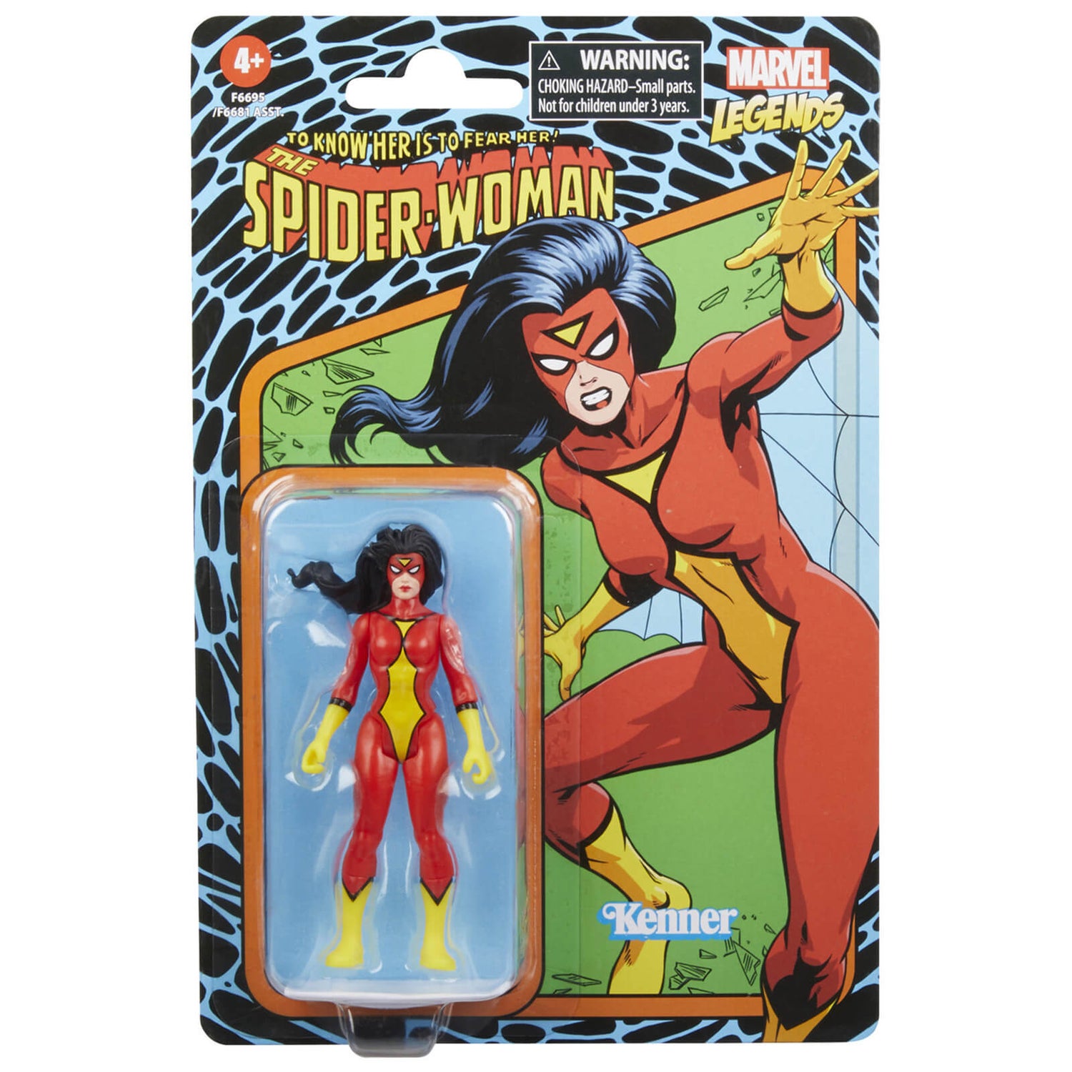 Hasbro Marvel Legends Retro 375 Collection Spider-Woman Action Figure