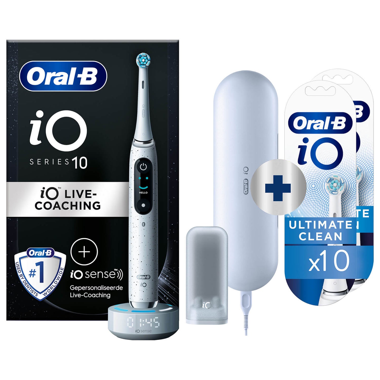 Oral-B iO 10 Stardust Elektrische Tandenborstel Wit