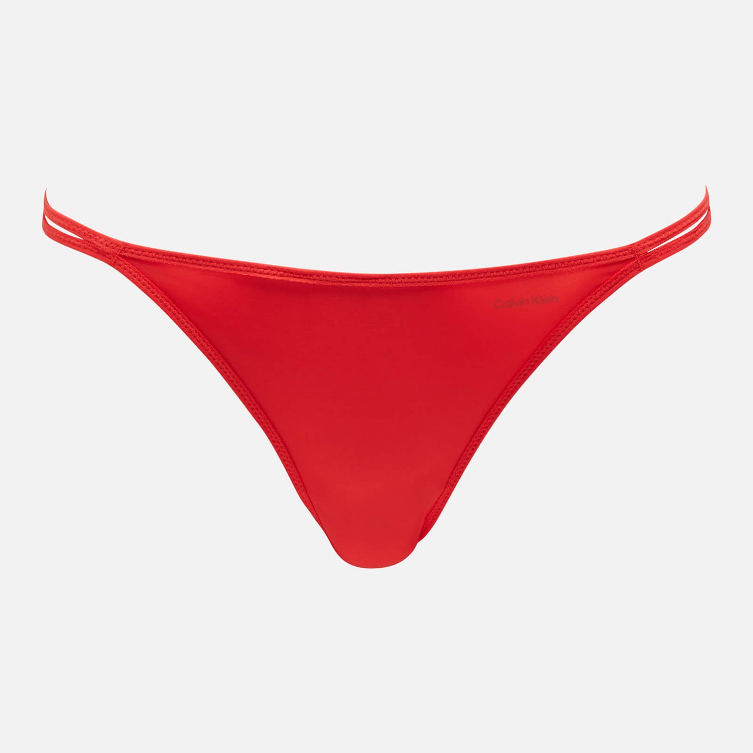 Calvin Klein Double Strap Jersey Thong - XL