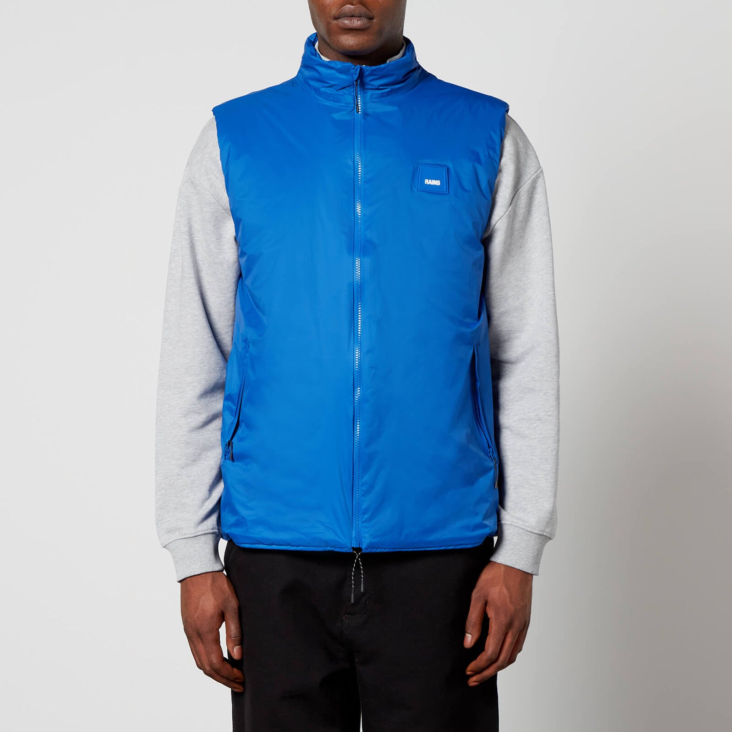 Rains Fuse Logo-Patched Nylon Vest - M