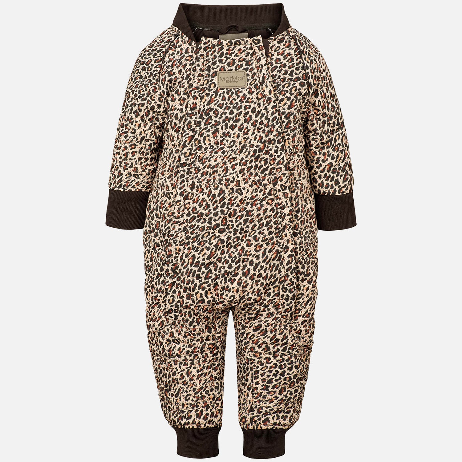 MarMar Copenhagen Toddlers' Thermo Oza Leopard-Print Shell Romper