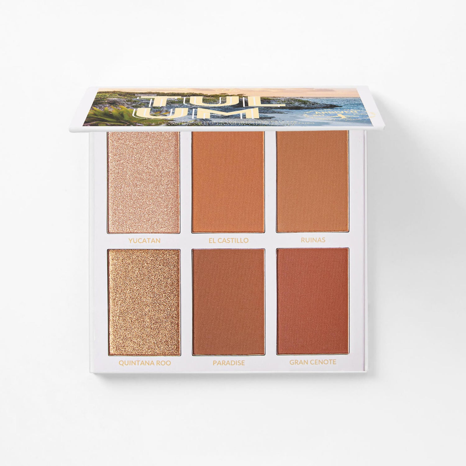 Airfield Mexico skrivning Tanned in Tulum - 6 Color Bronzer & Highlighter Palette | BH Cosmetics