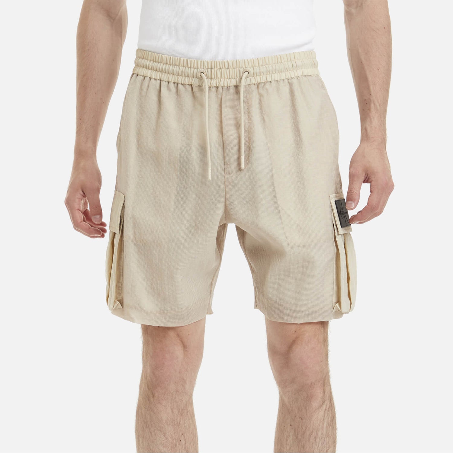 Calvin Klein Jeans Mesh Nylon Cargo Shorts - XL