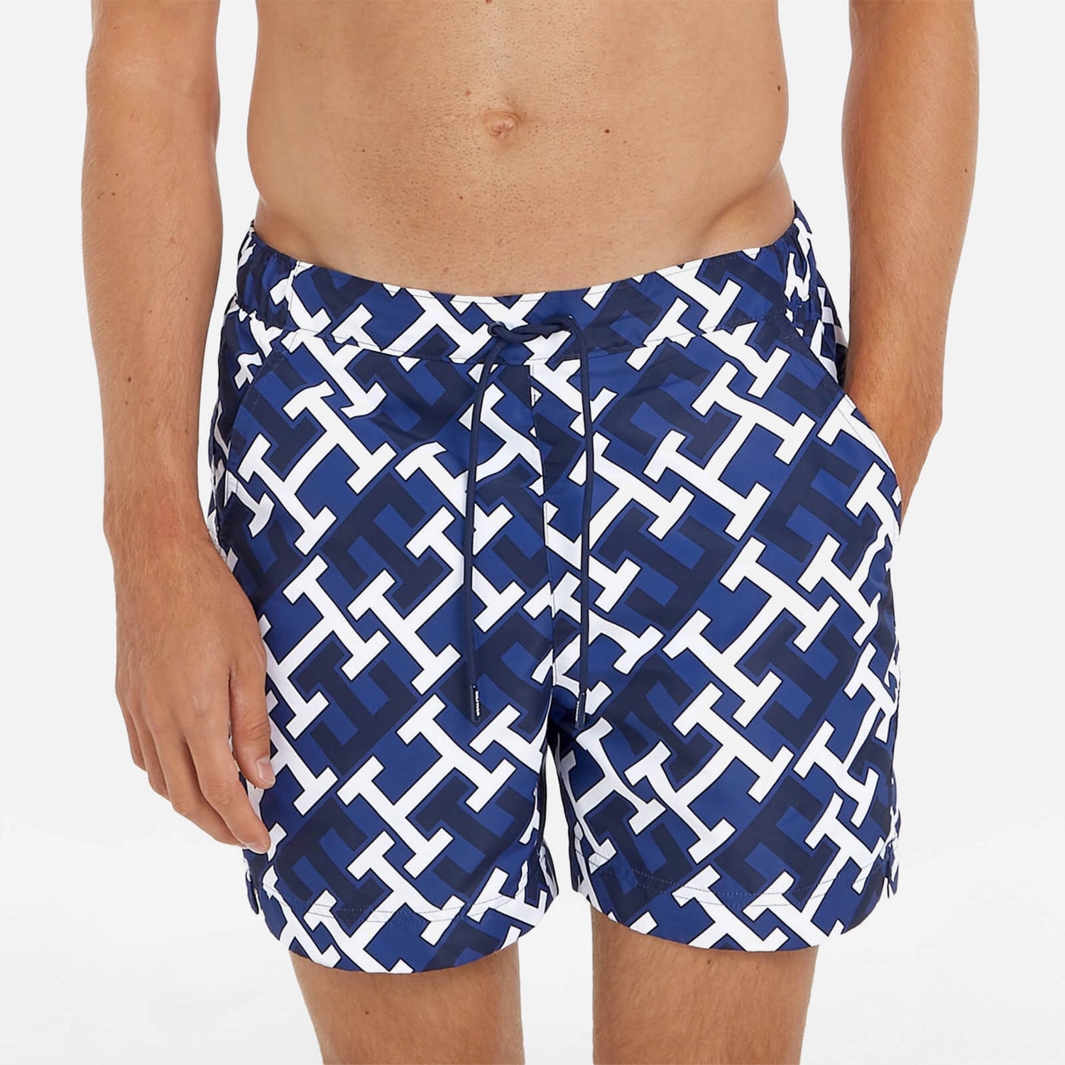 Tommy Hilfiger Swimwear Printed Recycled Shell Swim Shorts