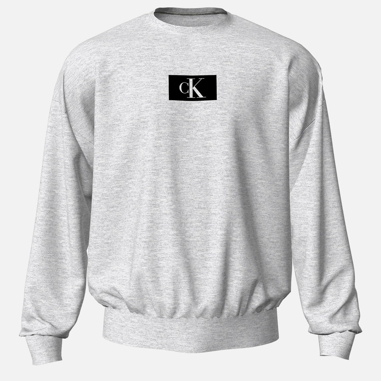 Calvin Klein Logo Lounge Cotton Sweatshirt - S