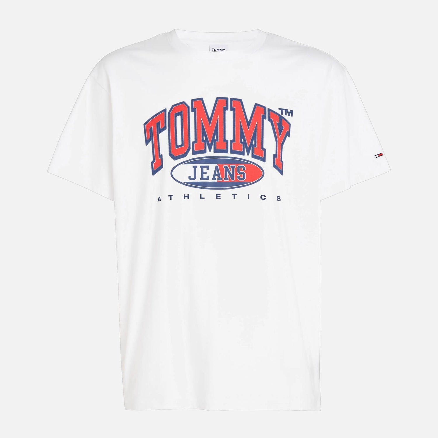 Tommy Jeans Relaxed Essential Logo-Graphic Cotton-Jersey T-Shirt - S