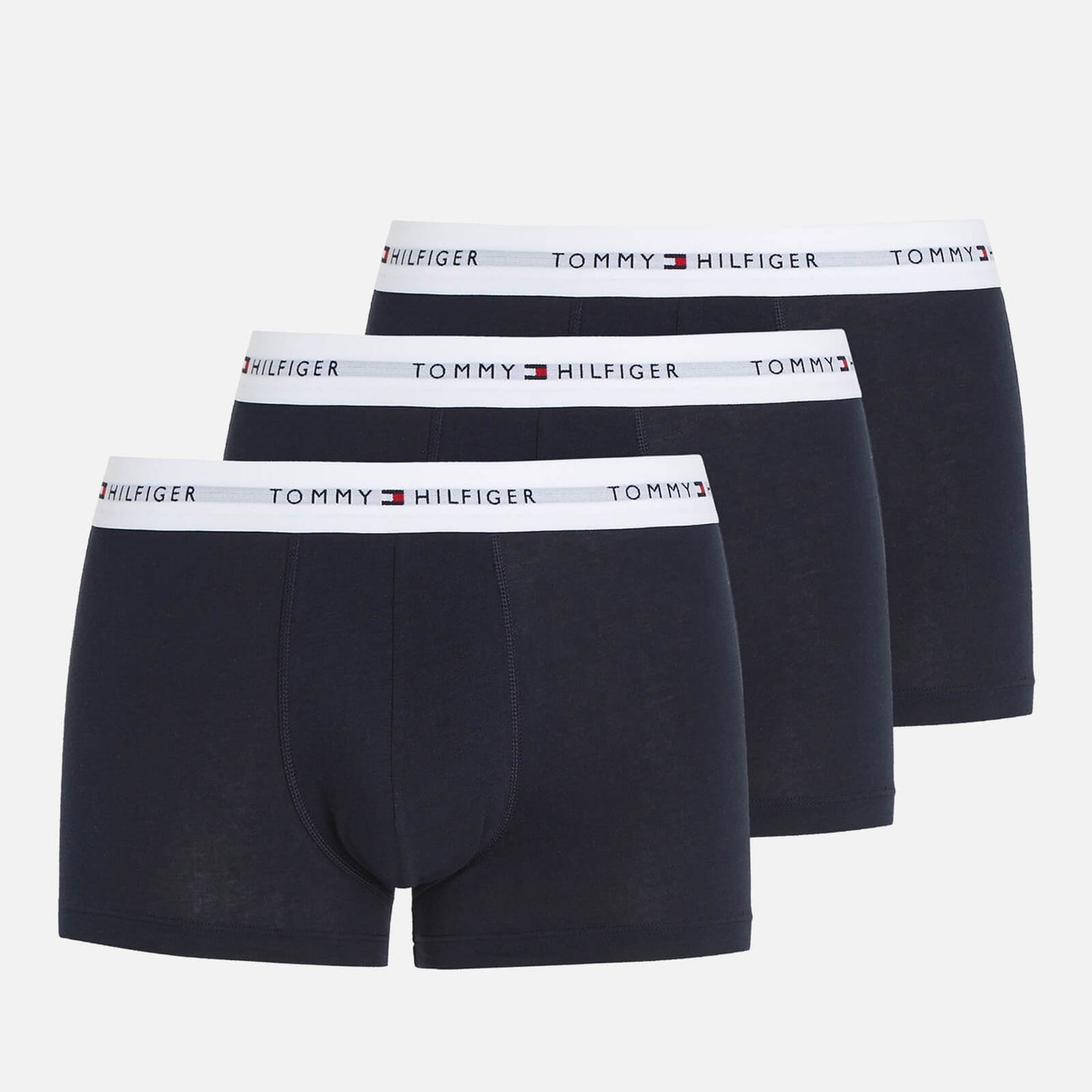 Tommy Hilfiger 3-Pack Stretch Cotton Trunks In Multi