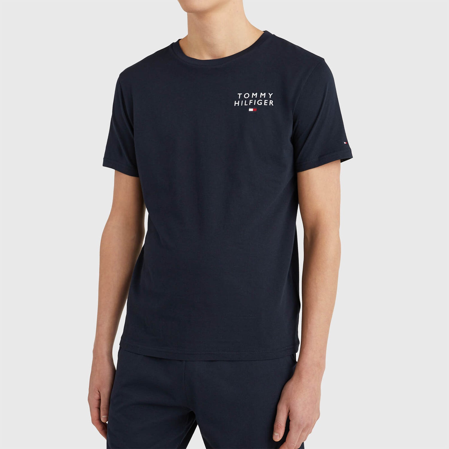 Tommy Hilfiger Logo Cotton T-Shirt - S