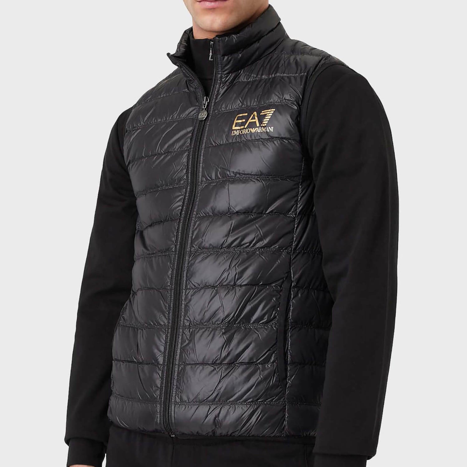 EA7 Core Identity Packable Quilted Shell Down Gilet - XL