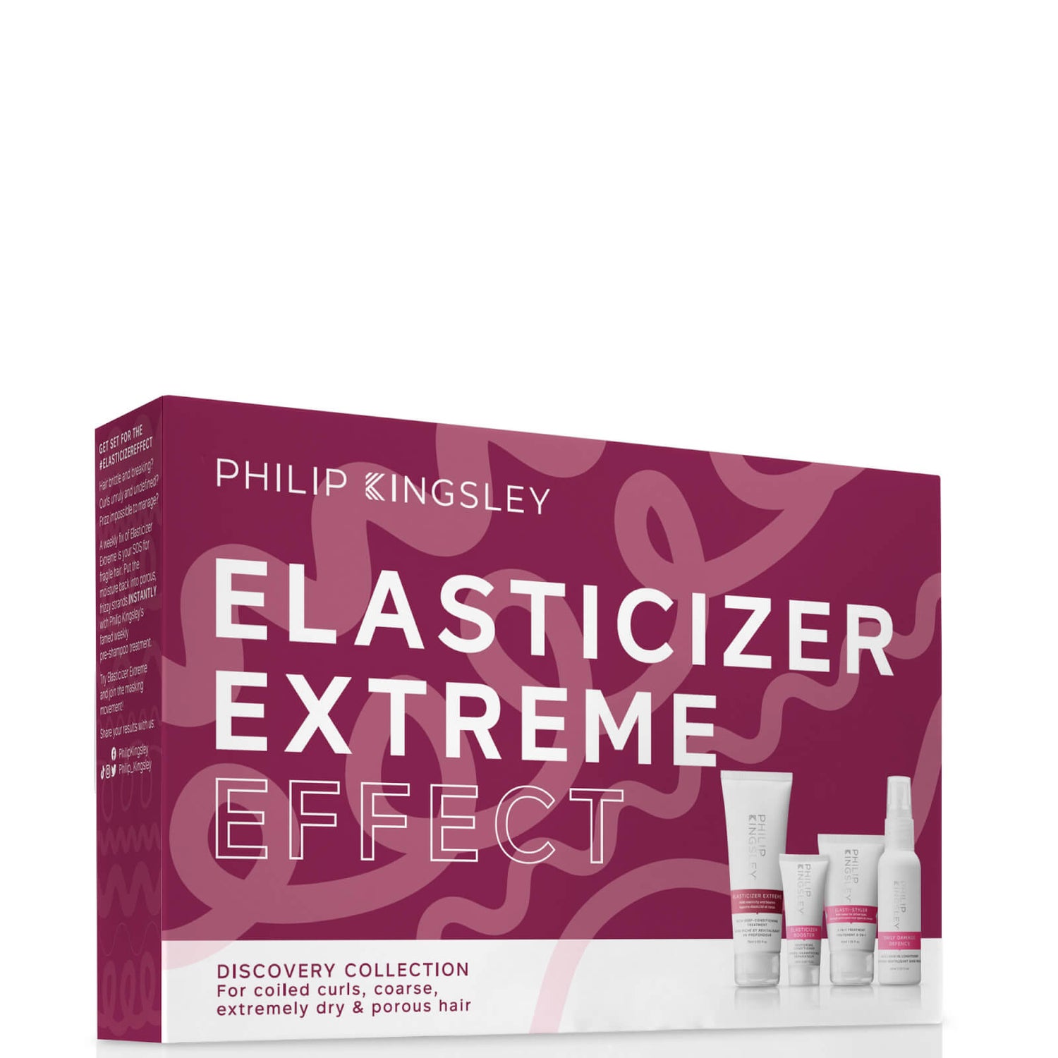 Philip Kingsley Elasticizer Extreme Effects Discovery Collection (Worth £43.50)