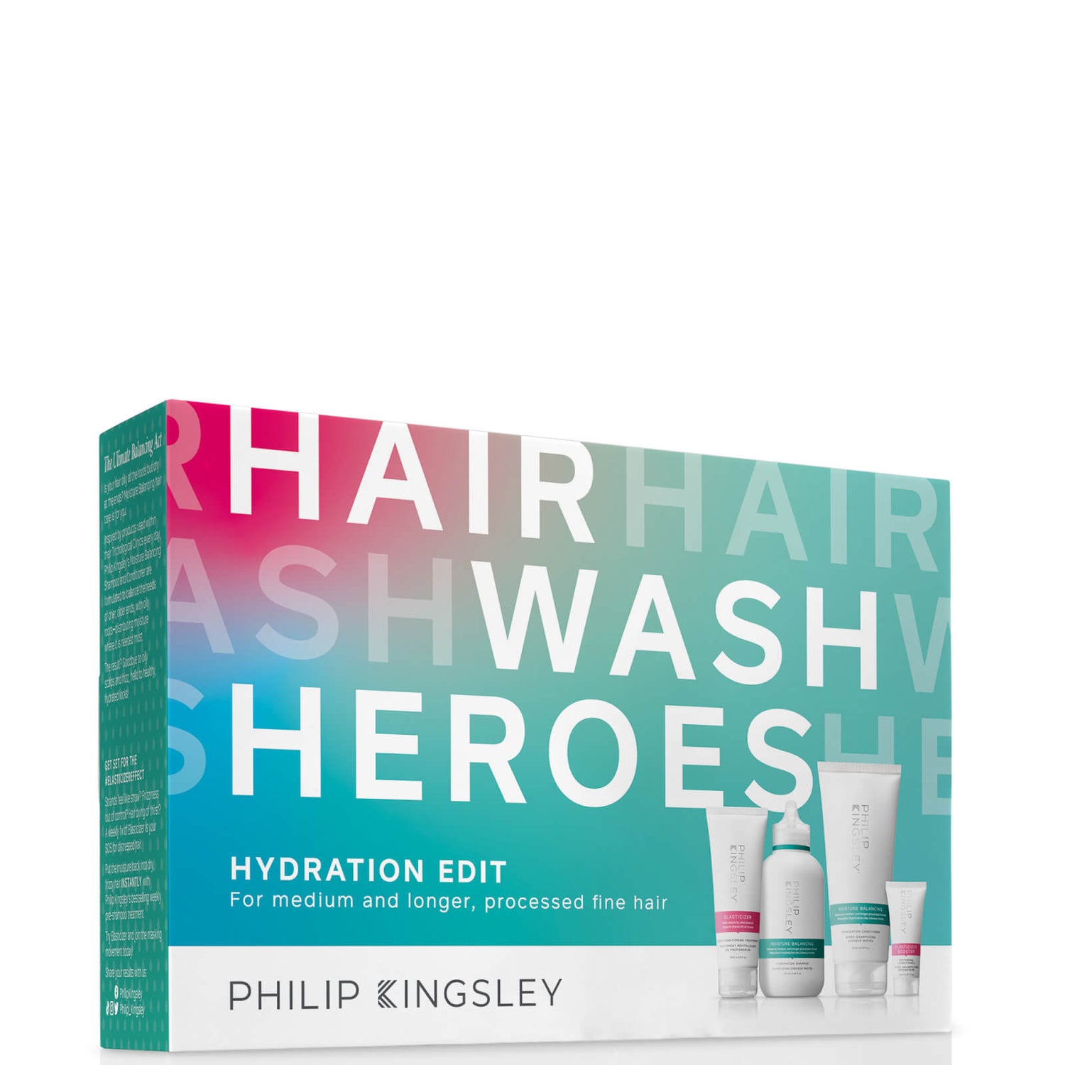 Set The Hair Wash Heroes: Moisture Balancing Hydration Edit de Philip Kingsley