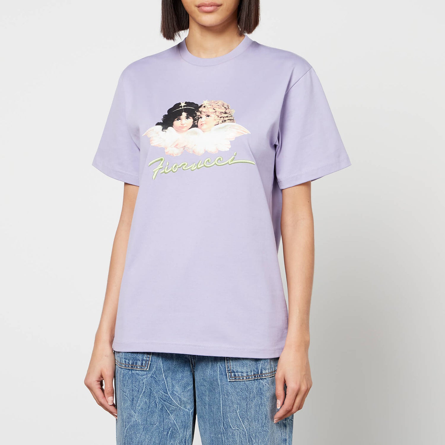Fiorucci Angel Printed Organic Cotton-Jersey T-shirt - XS