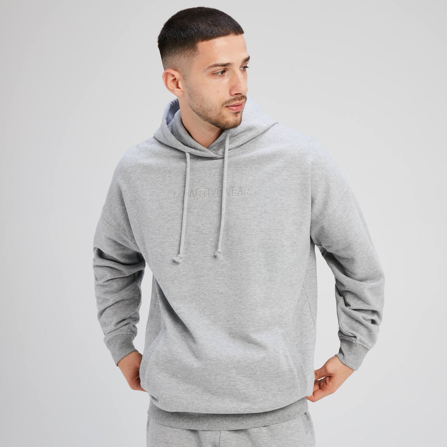 MP Men's Rest Day Hoodie - Storm Marl - XS