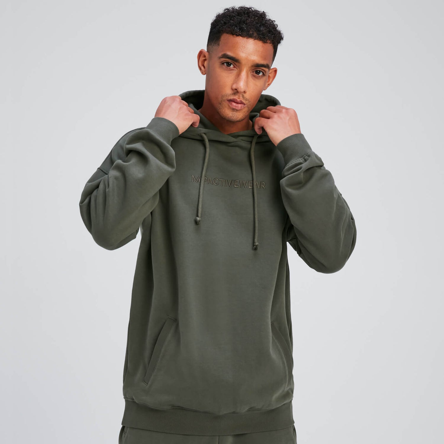 MP Men's Rest Day Hoodie - Taupe Green - S