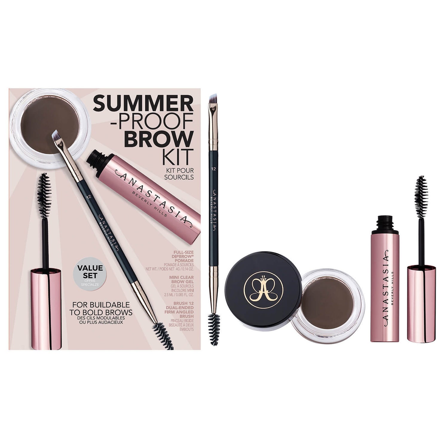 Anastasia Beverly Hills Summer-Proof Brow Kit (Various Shades)