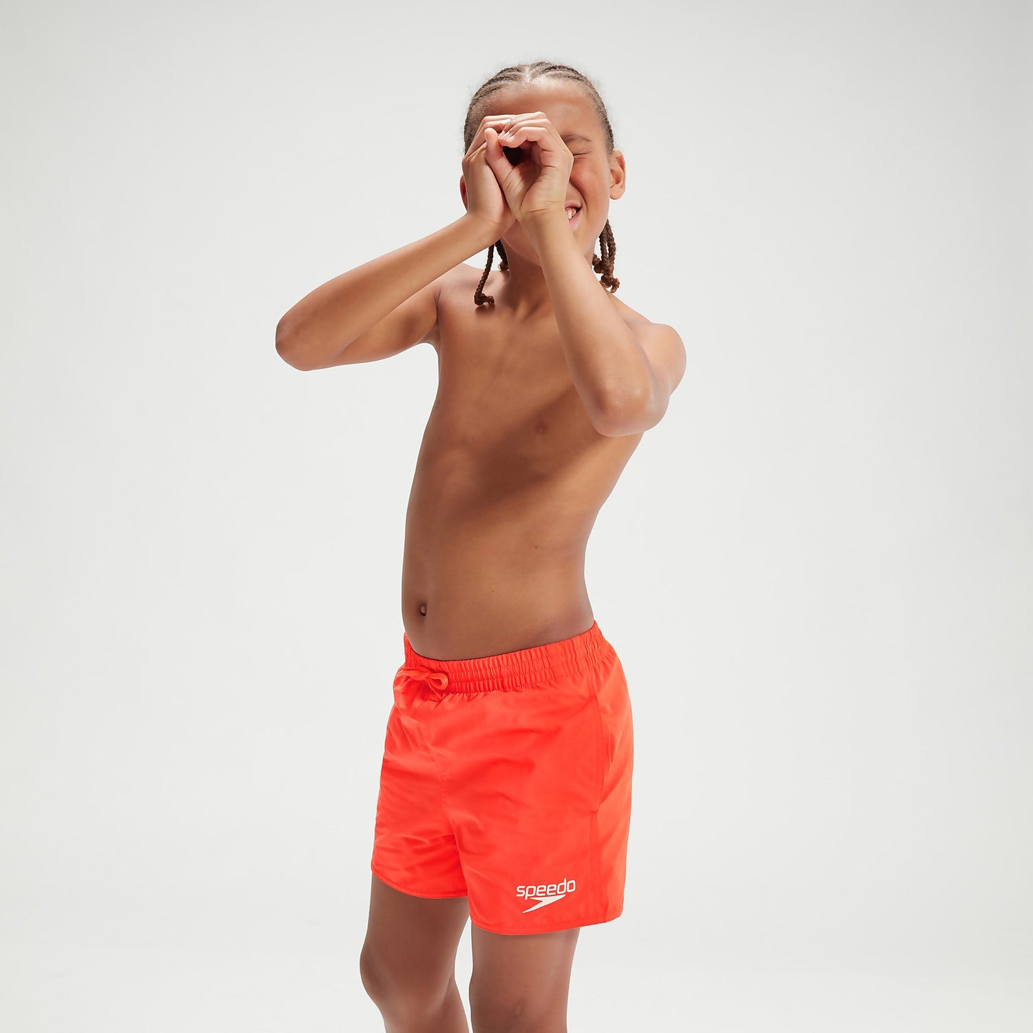 Red speedo trunks on sale