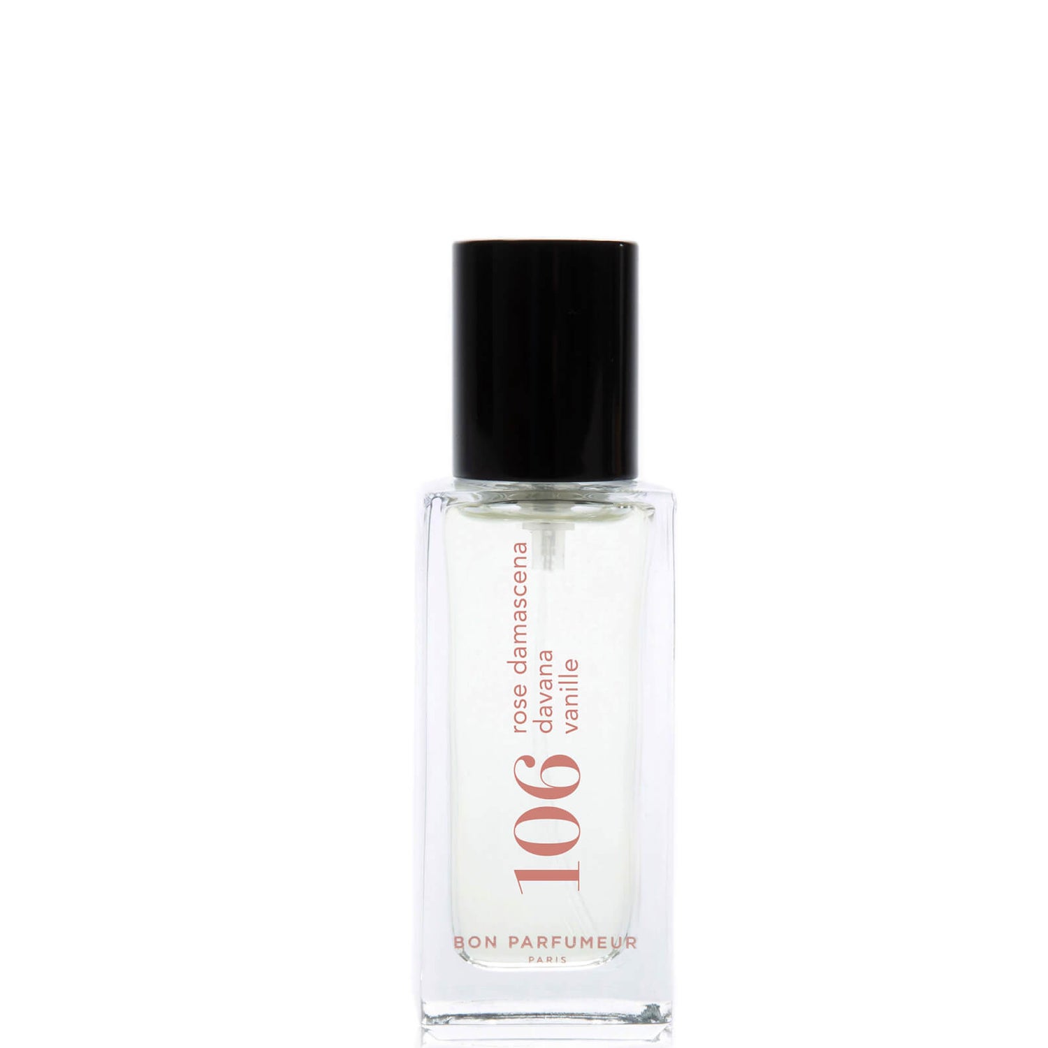 Bon Parfumeur 106 Damascena Rose, Davana, Vanilla Eau de Parfum 15ml