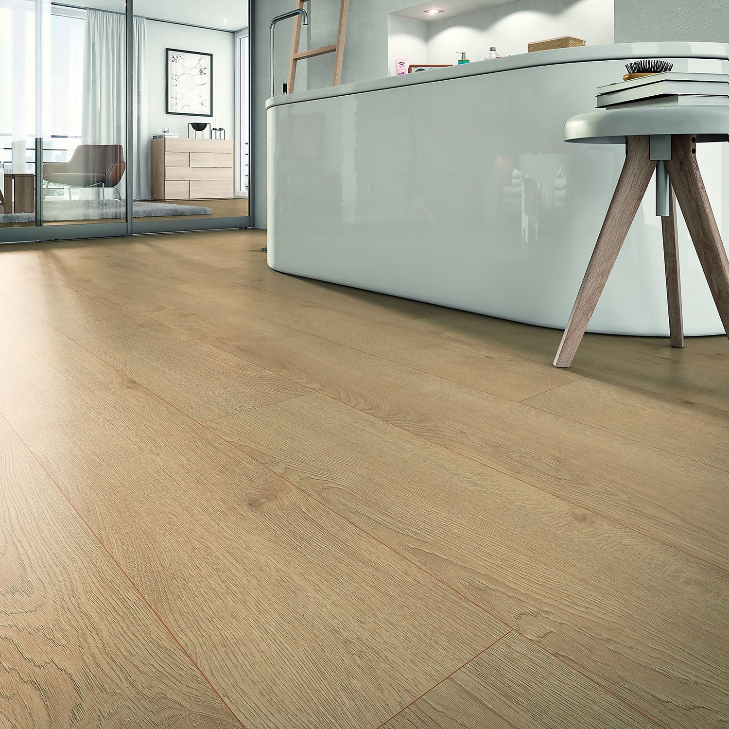 Homebase laminate flooring top