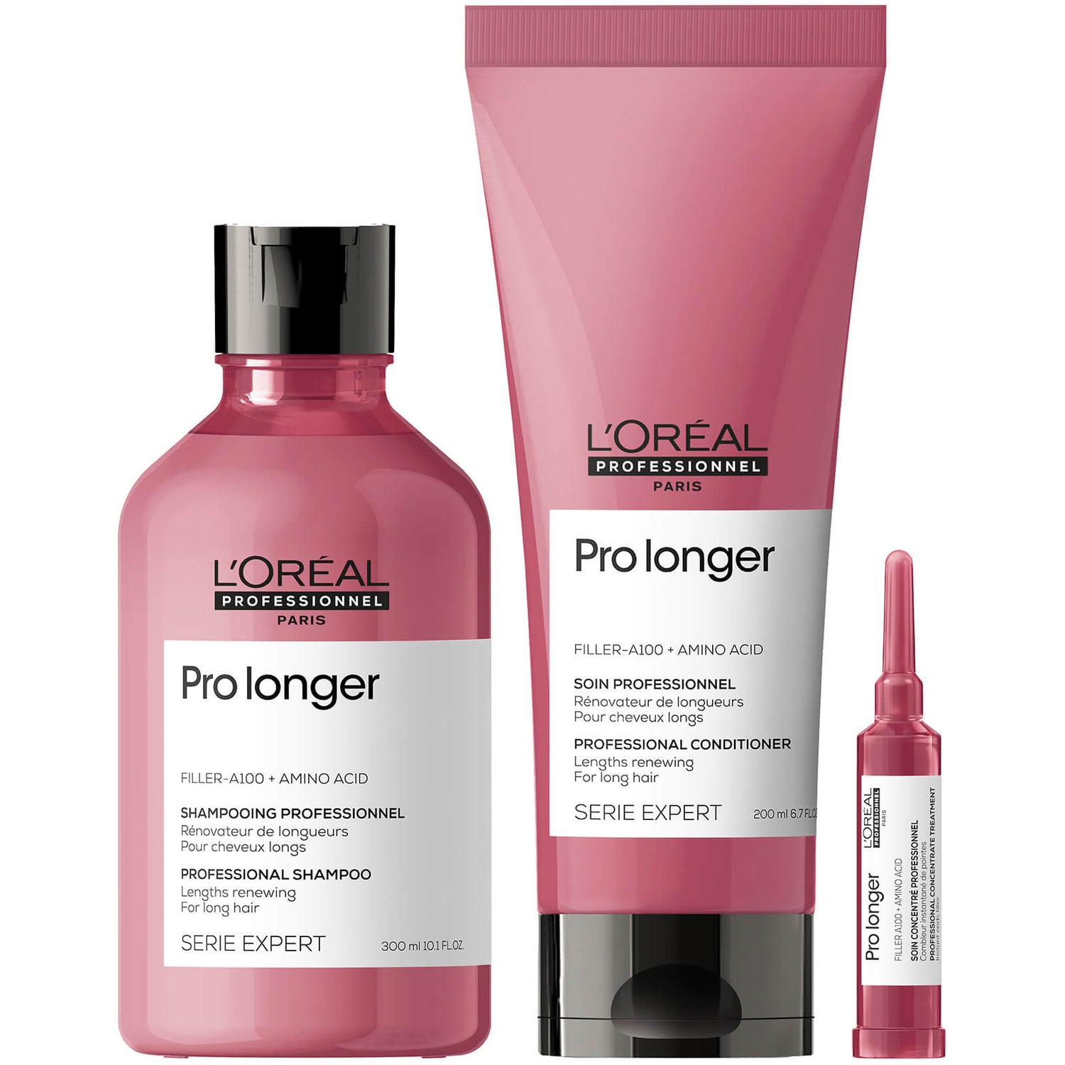 L'Oréal Professionnel Pro Longer Shampoo, Conditioner and Treatment Trio