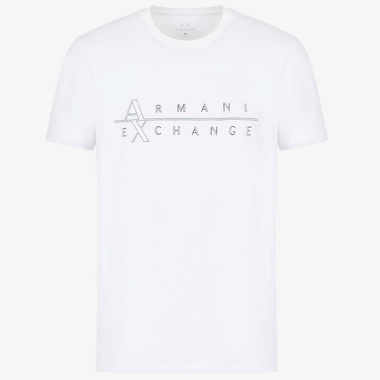 Armani Exchange Stretch Logo Cotton-Blend T-Shirt