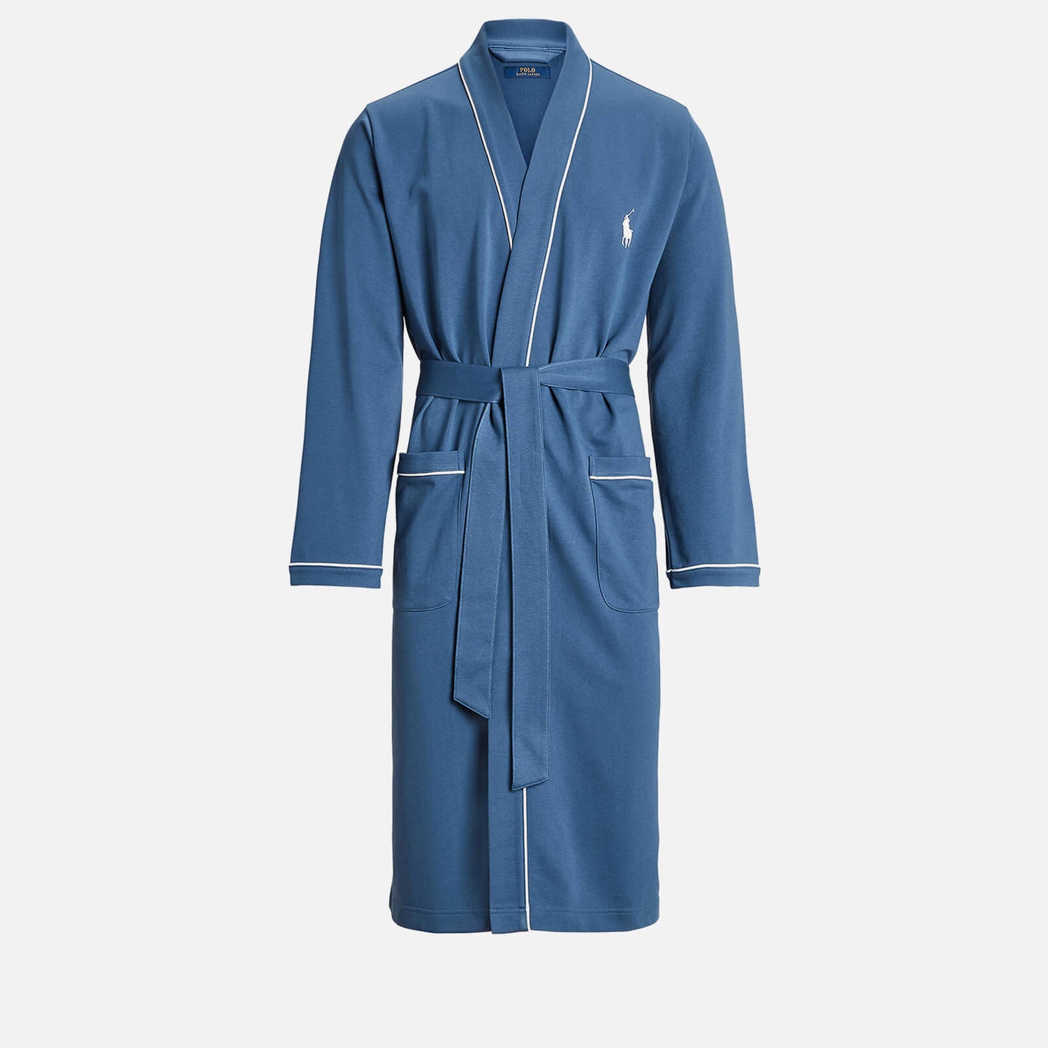 Polo Ralph Lauren Cotton-Blend Jersey Dressing Gown - S/M