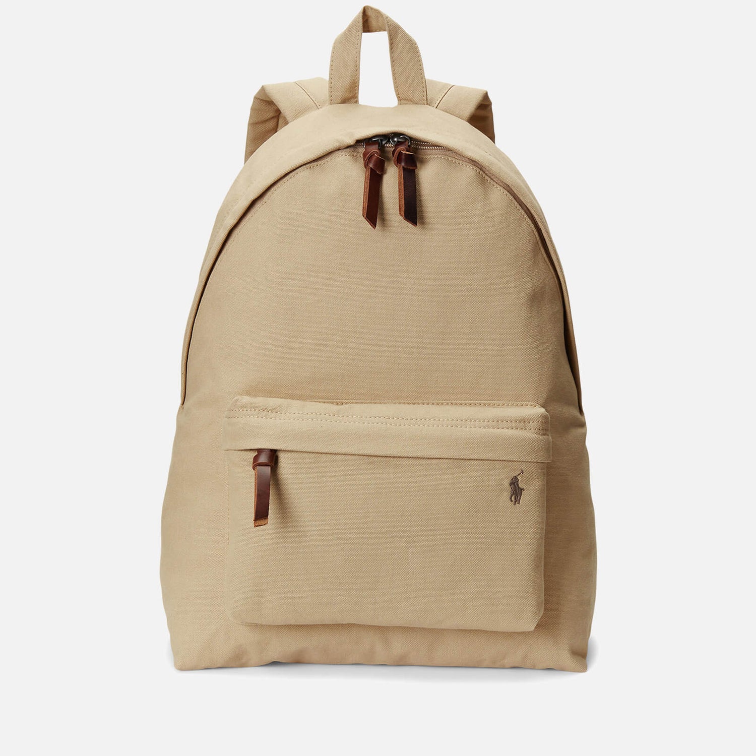 Polo Ralph Lauren Logo-Patched Canvas Backpack