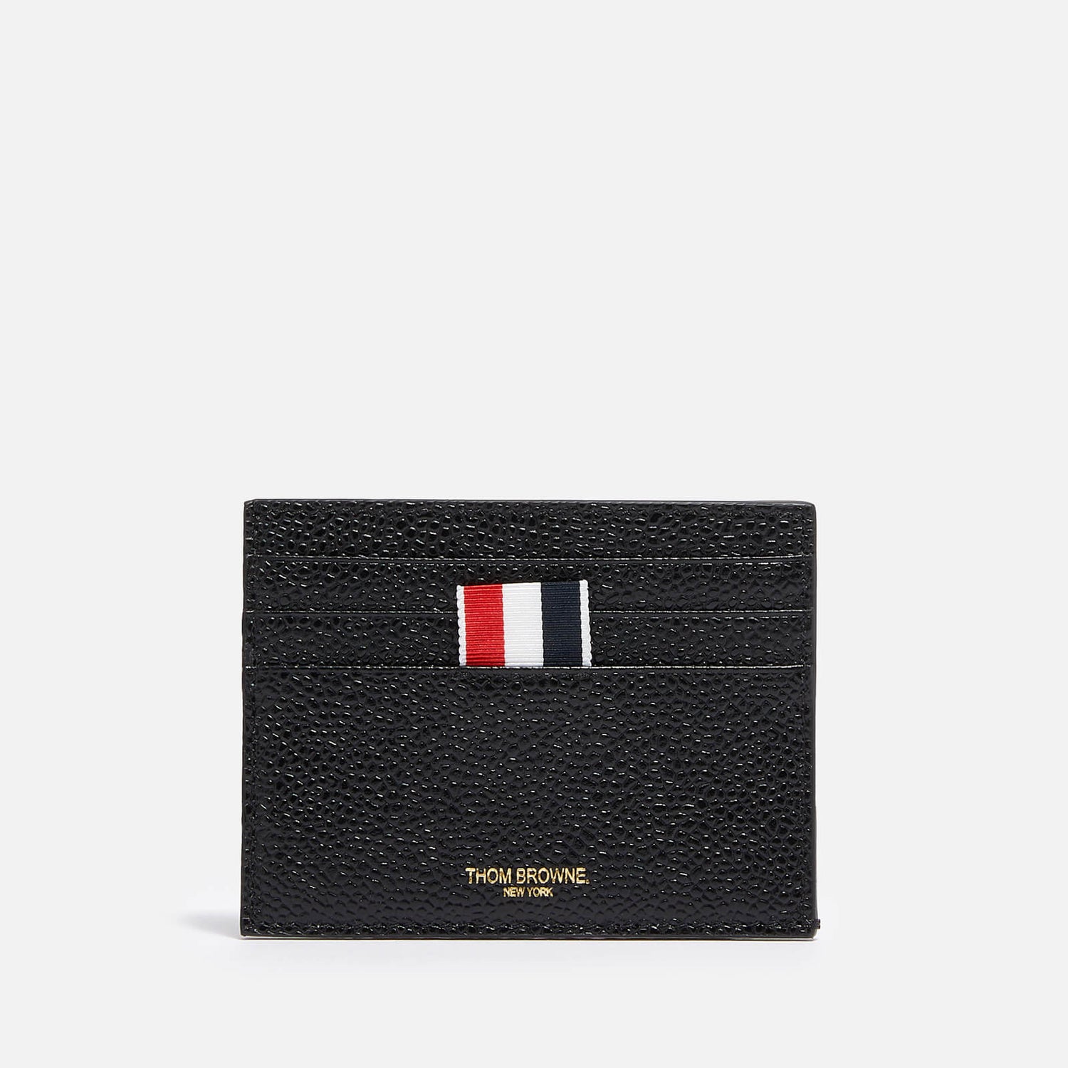 Thom Browne Pebble-Grain Leather Cardholder