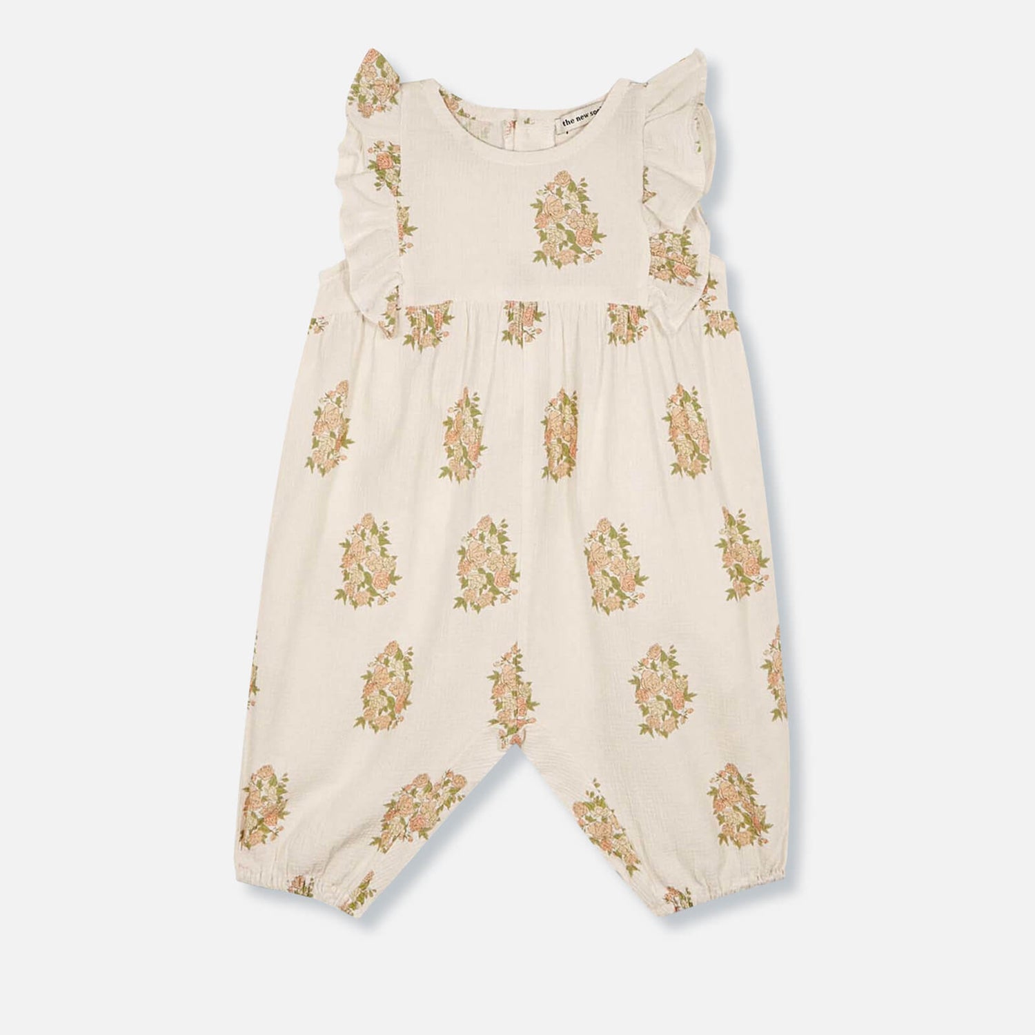 The New Society Babys' Loretta Floral-Print Cotton-Blend Jumpsuit - 6 Months