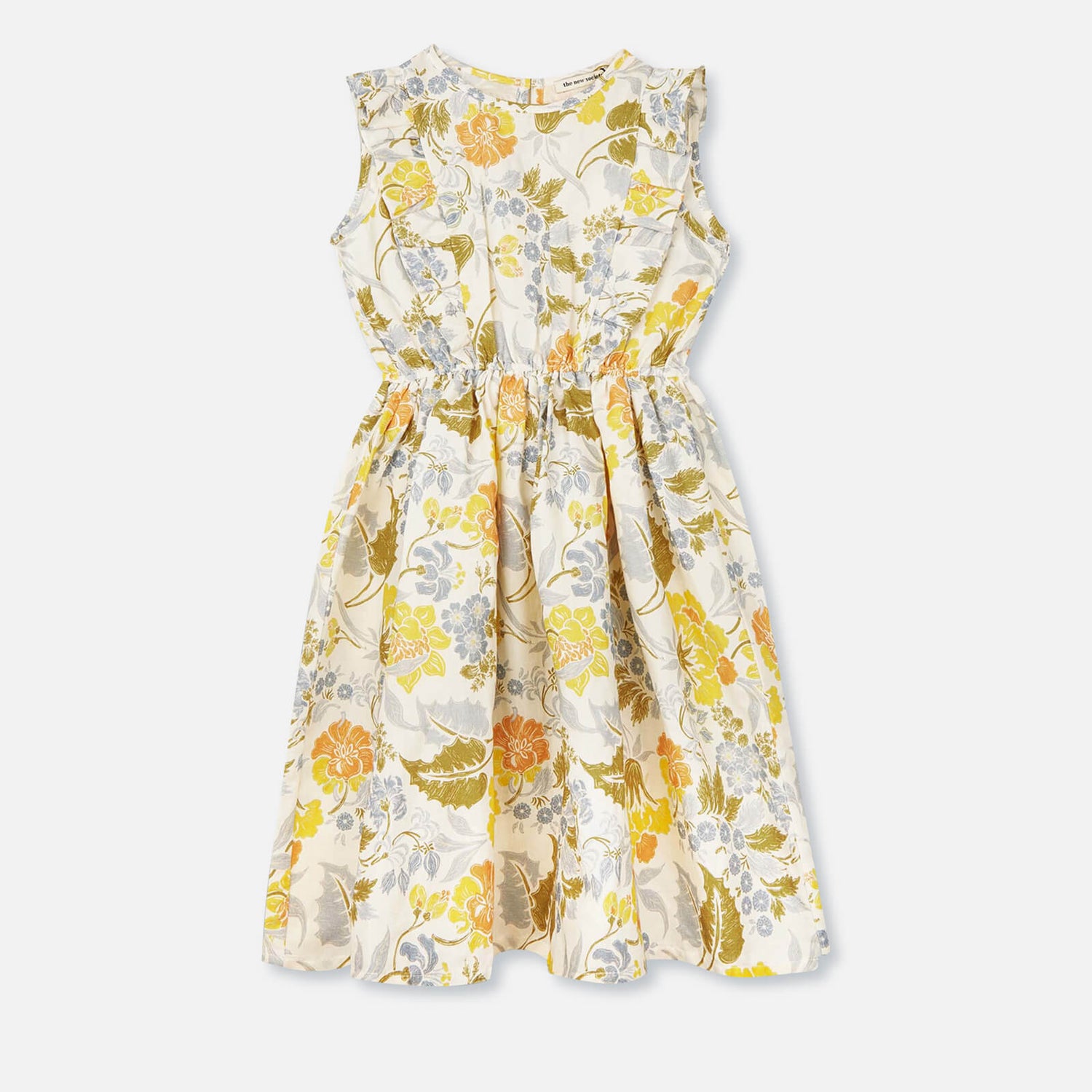 The New Society Kids' Gianni Floral-Print Cotton Dress - 4 Years