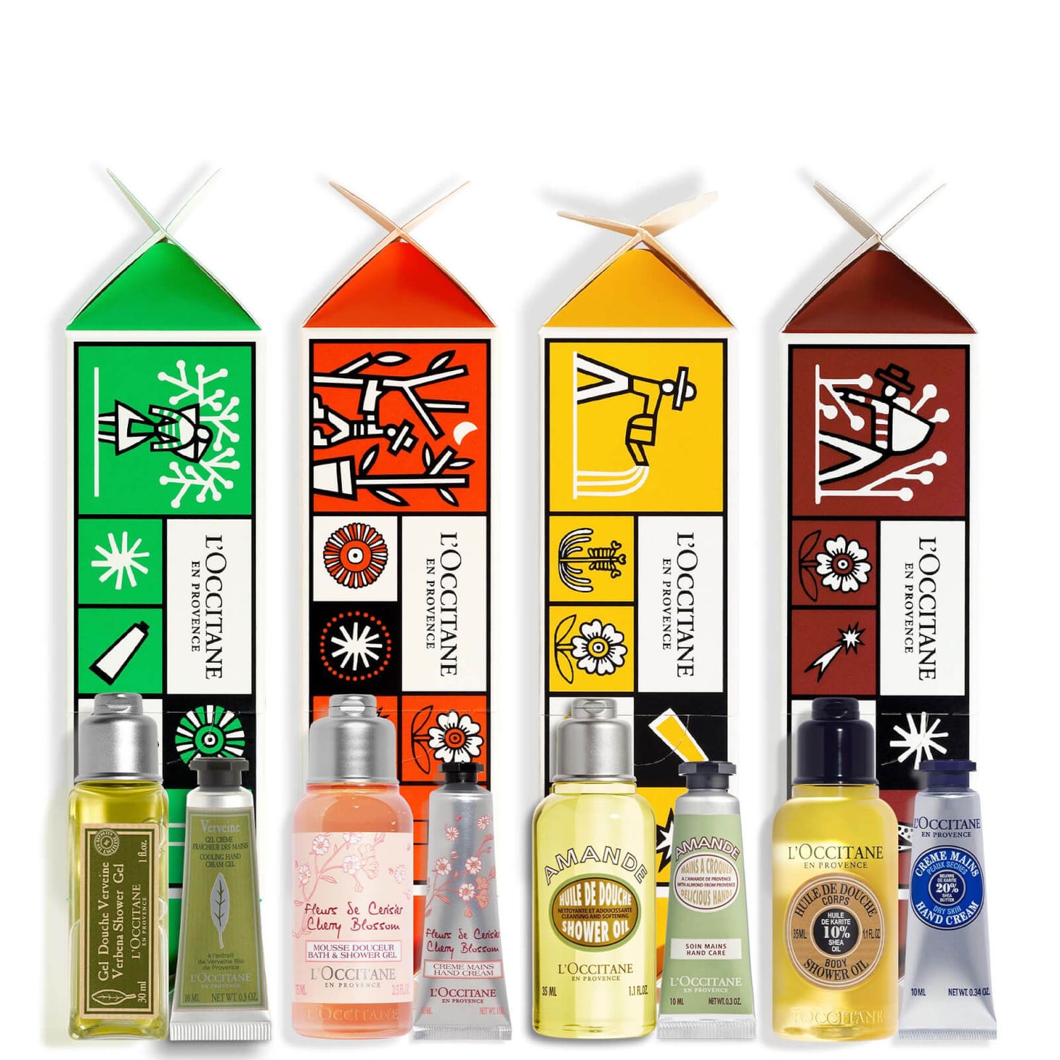 L'Occitane Hand and Body Christmas Crackers Collection