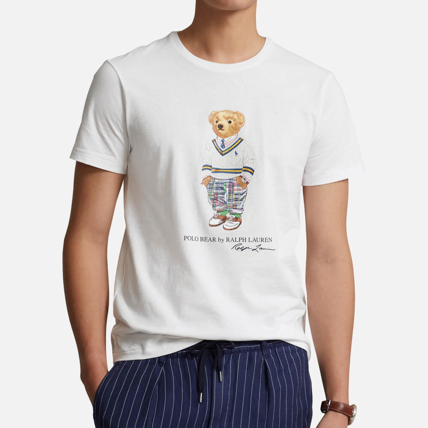 Polo Ralph Lauren Bear Cotton-Jersey T-Shirt - L