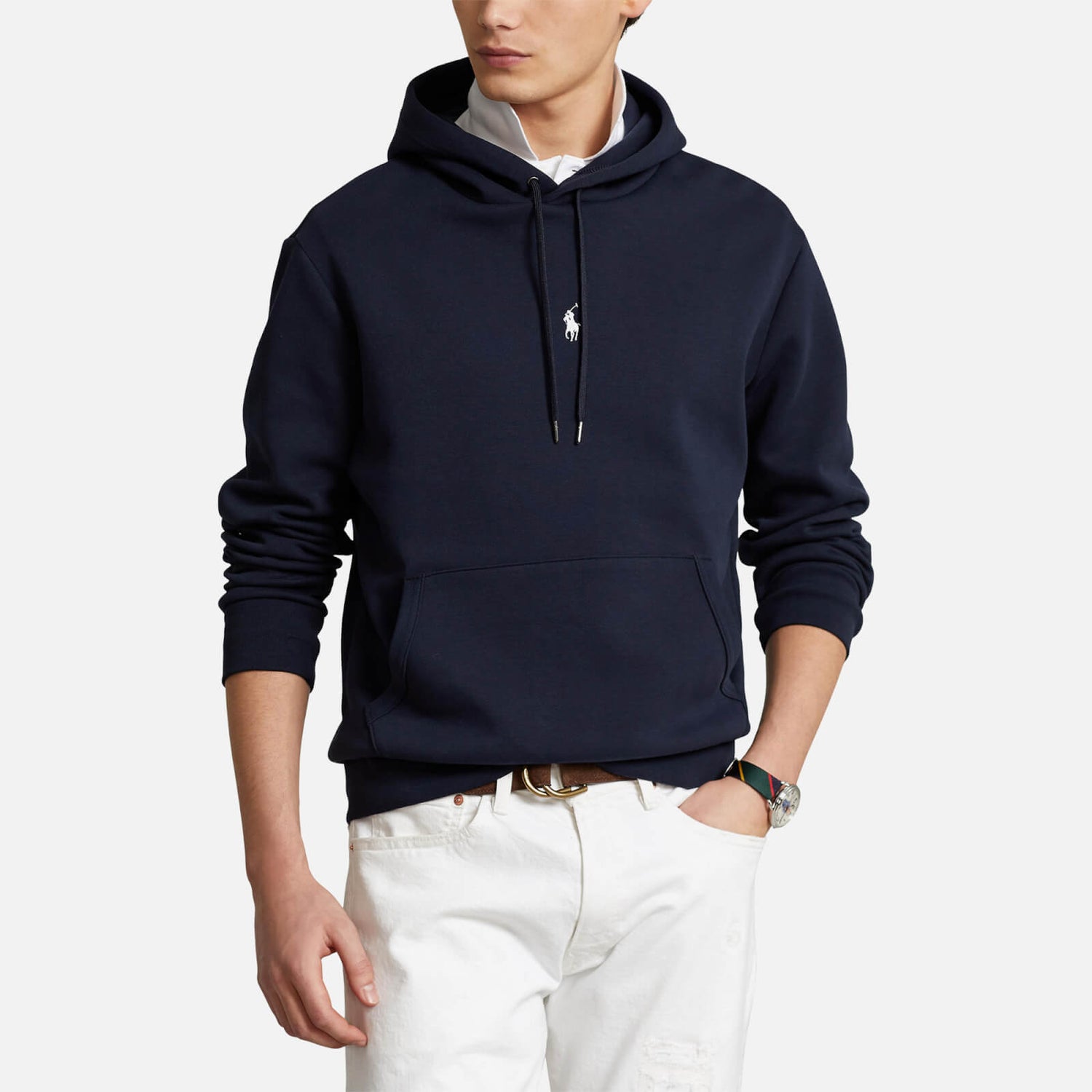 Polo Ralph Lauren Cotton-Blend Jersey Hoodie