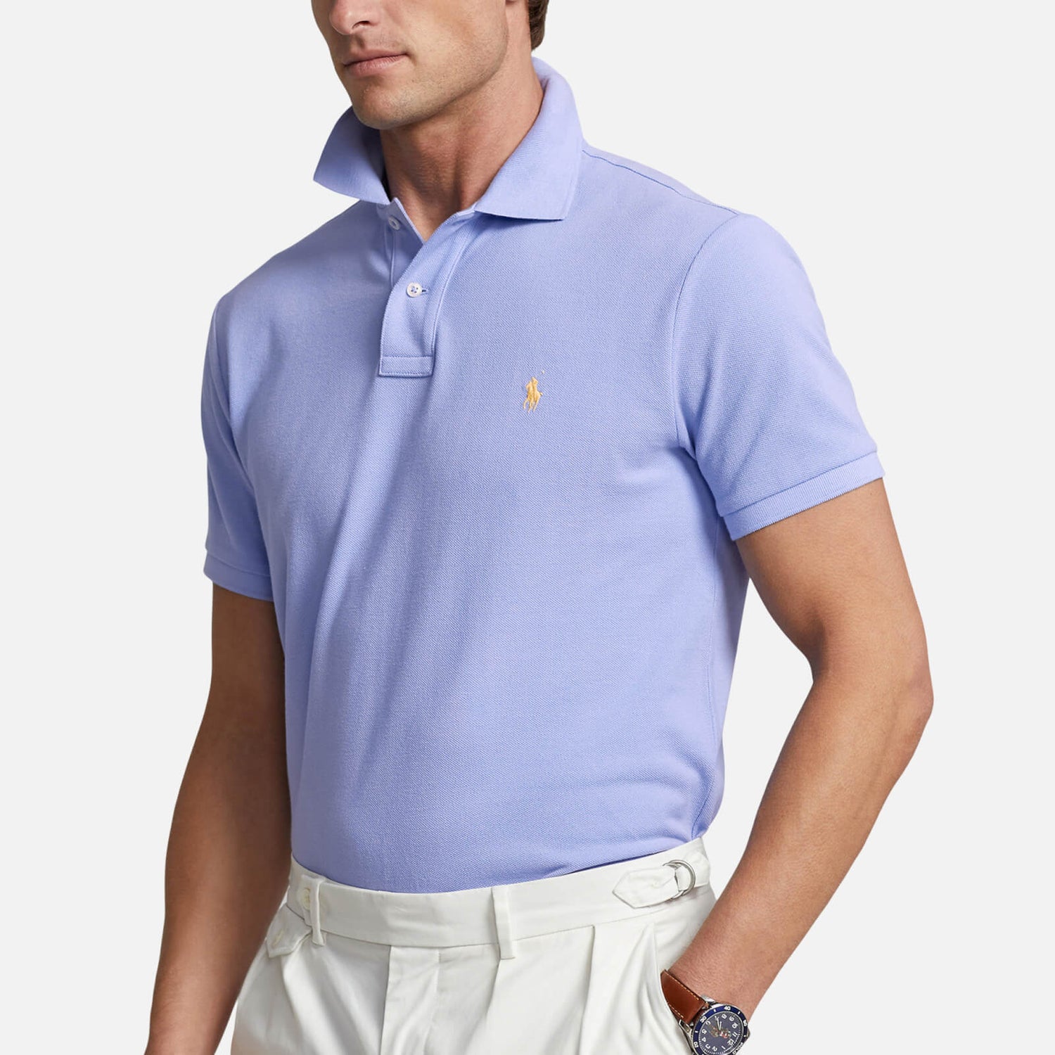 Polo Ralph Lauren Cotton-Piqué Polo Shirt - S