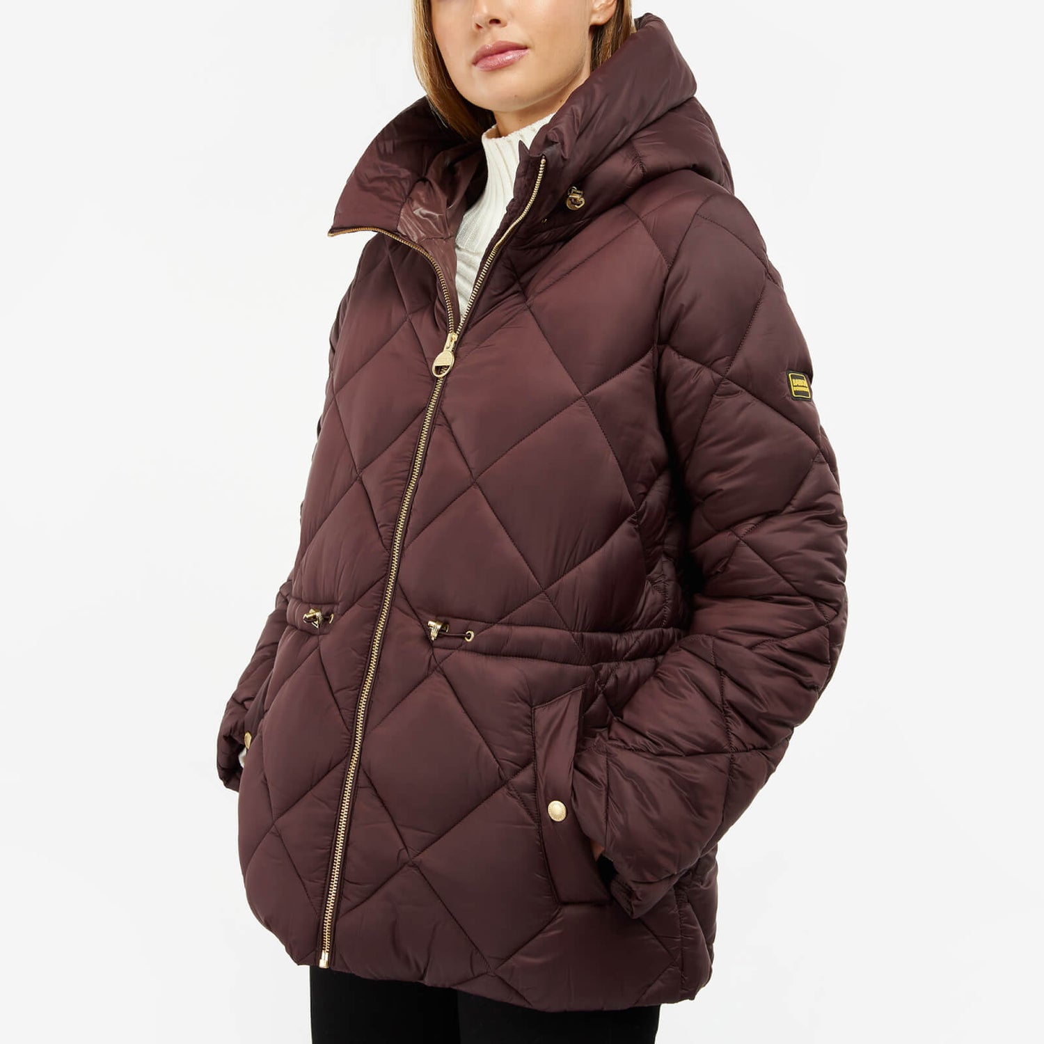 Barbour International Napier Quilted Shell Jacket