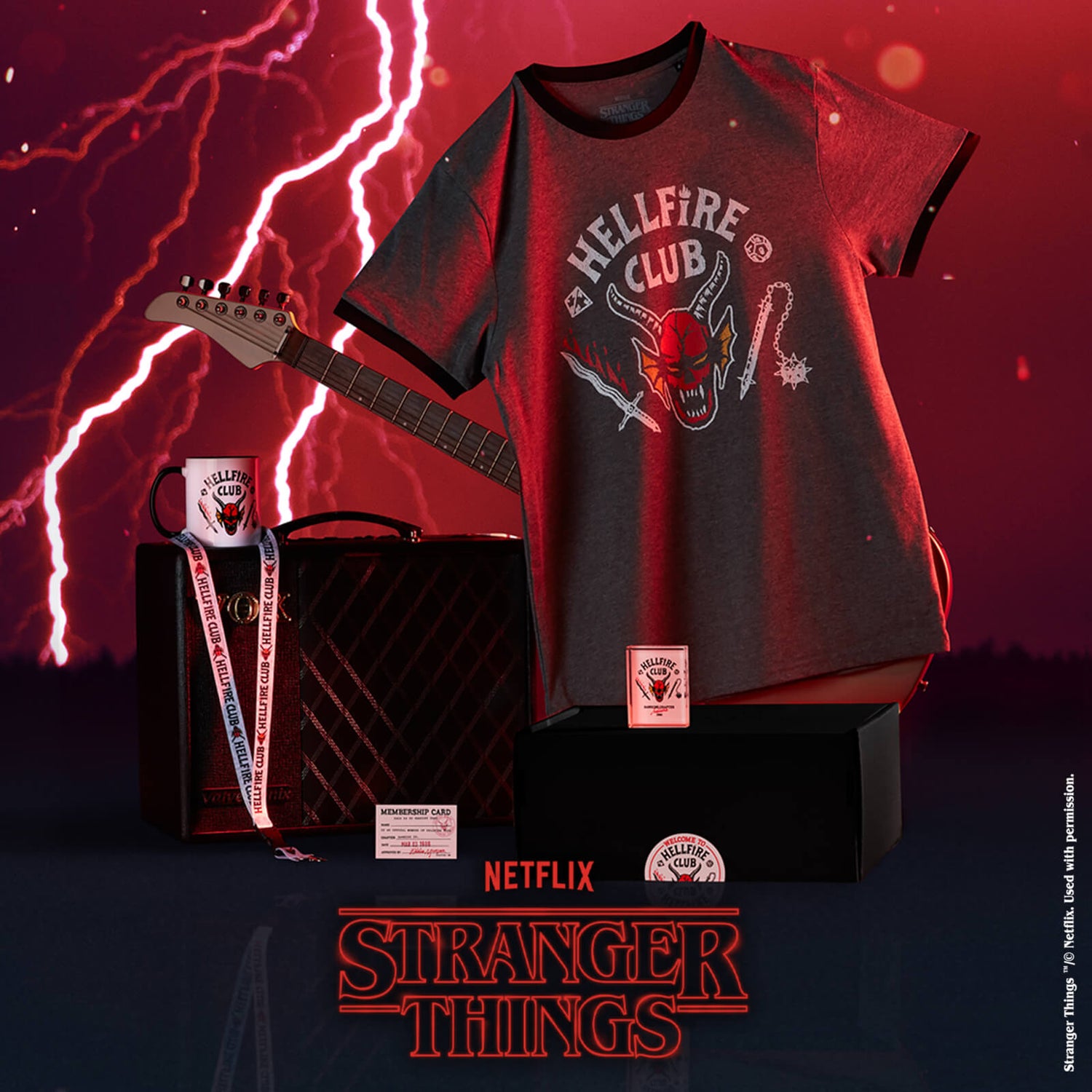 Stranger Things Hellfire Club Membership Box