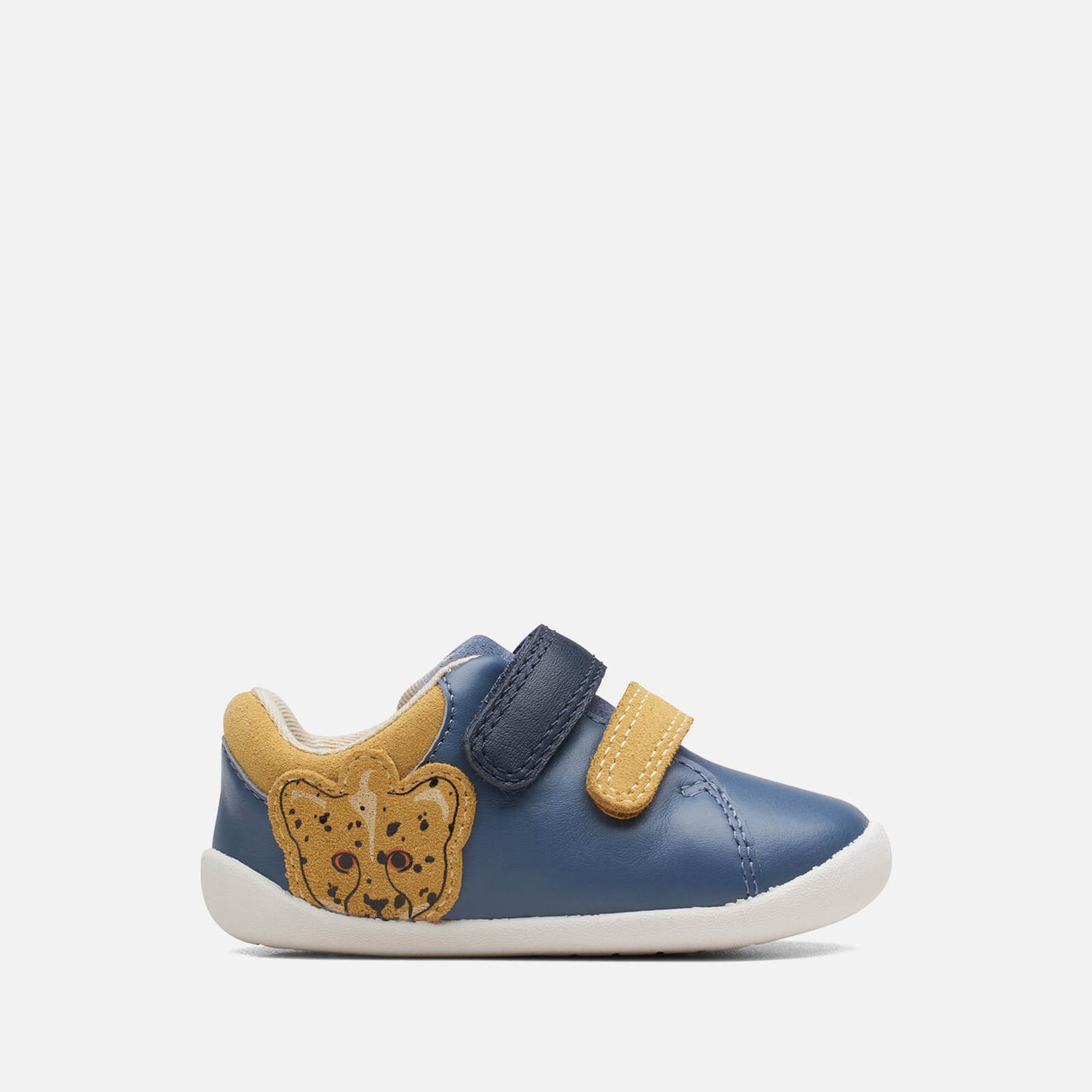 Clarks Toddlers First Roamer Race Shoes - Denim Blue - UK 3 Baby