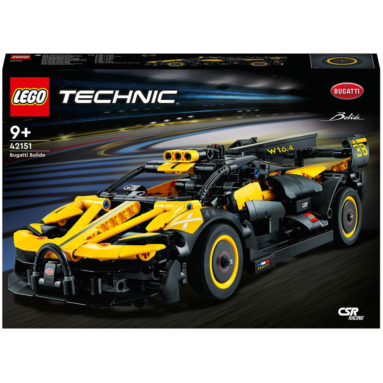 LEGO Technic: Le Bolide Bugatti, Jouet de Voiture, de Course, Maquette à Construire (42151)