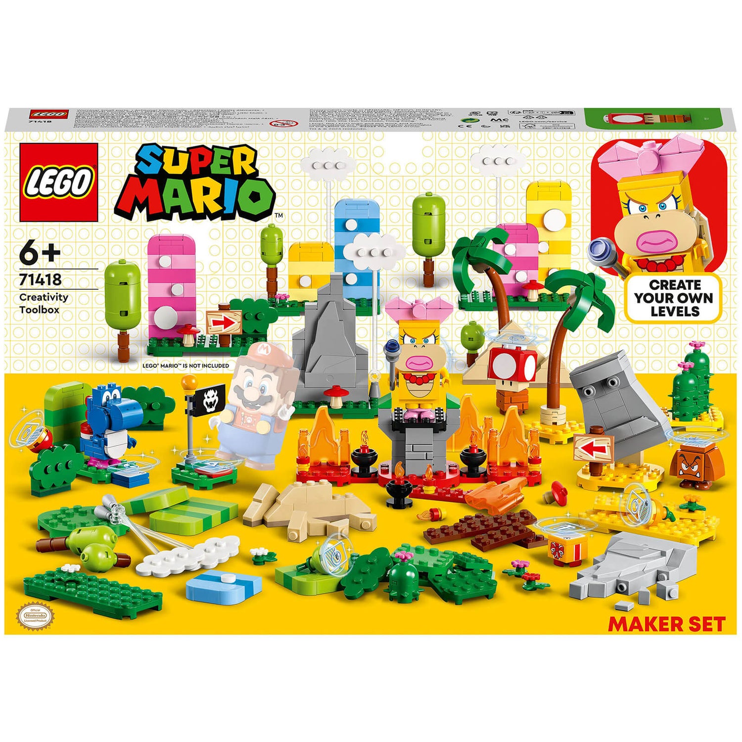 LEGO Super Mario Creativity Toolbox Maker Set (71418)