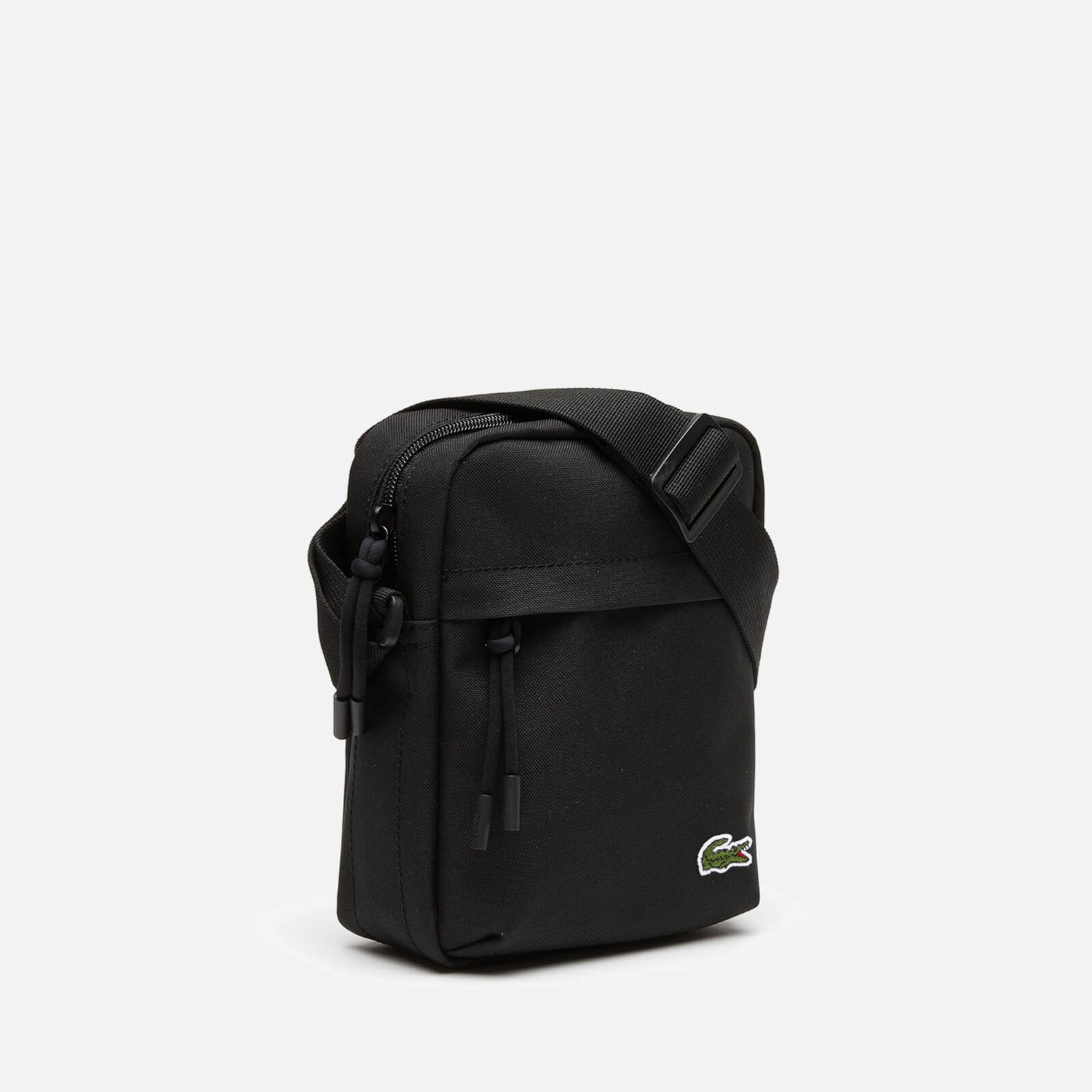 Lacoste Logo-Appliquéd Canvas Messenger Bag