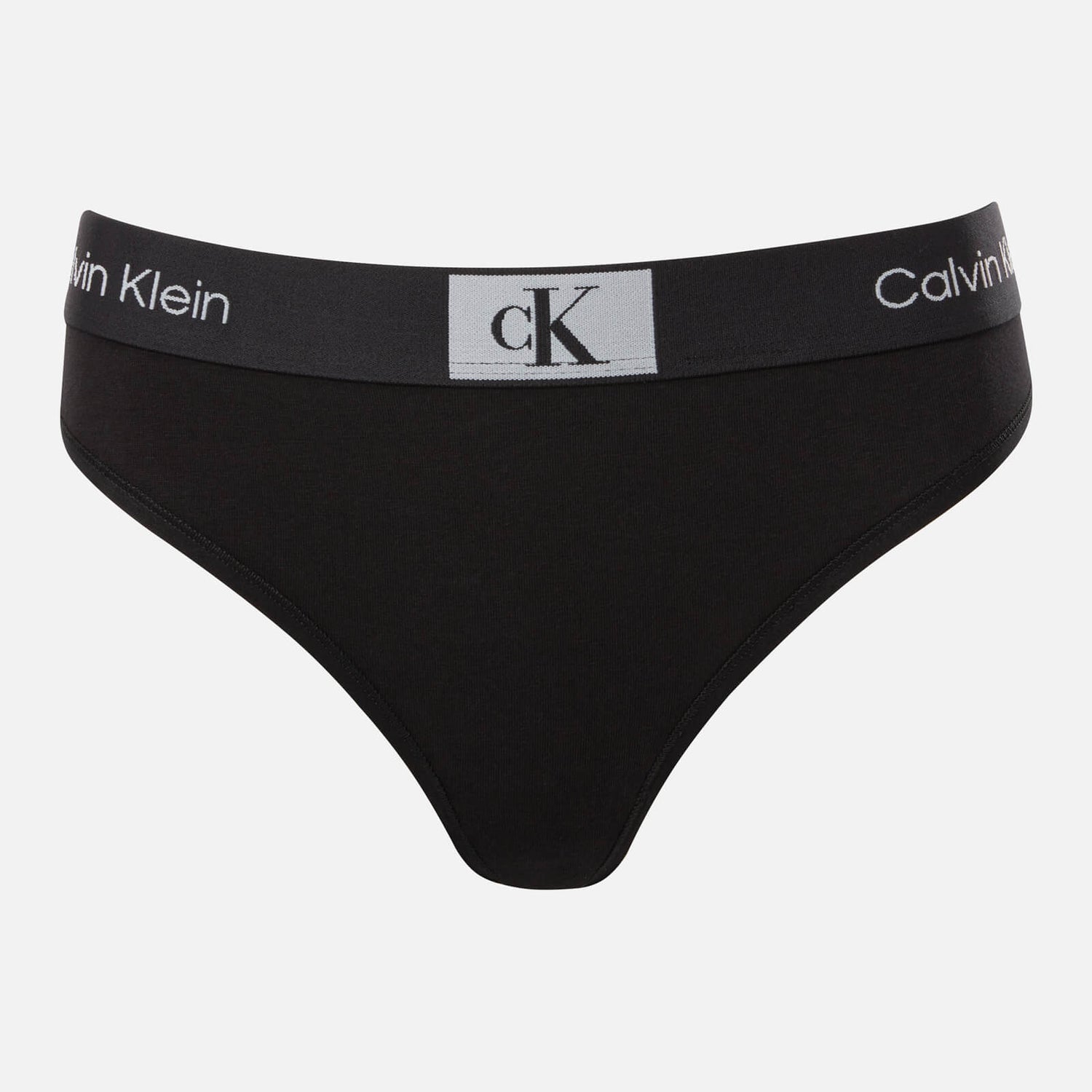 Calvin Klein Modern Stretch-Cotton Thong - XS