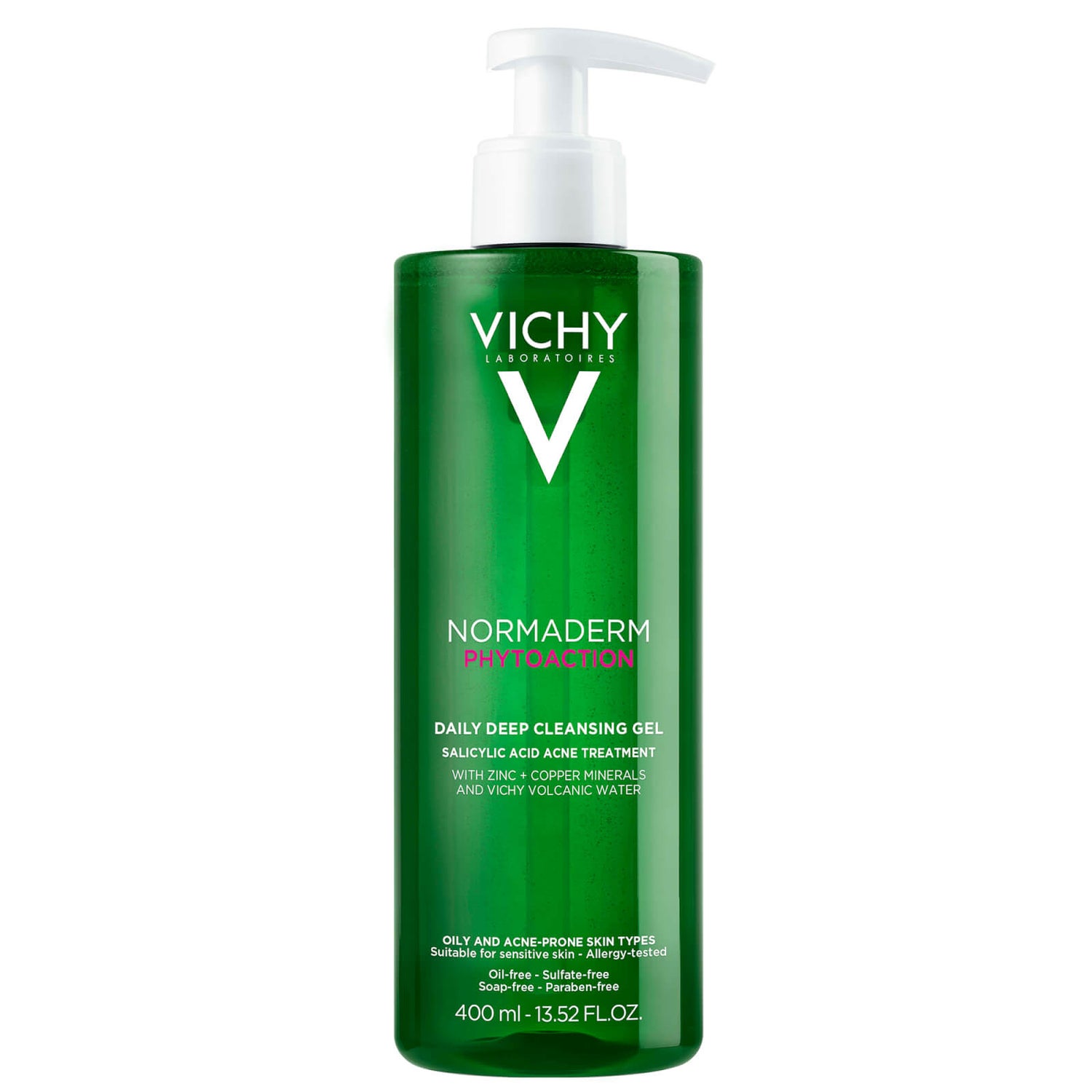 Vichy Normaderm PhytoAction Daily Acne Treatment Face Wash 400ml