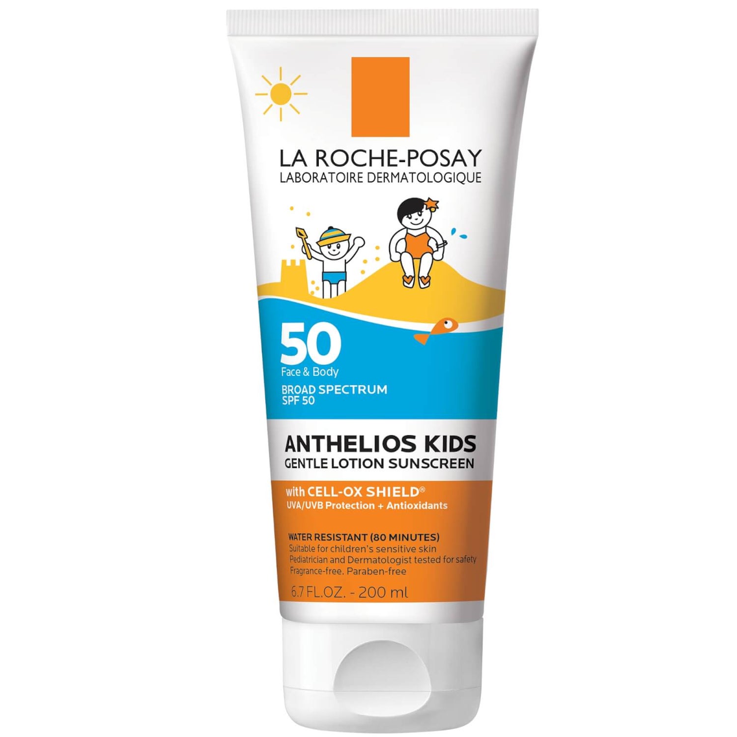 La Roche-Posay Anthelios Kids Gentle Lotion Sunscreen SPF 50 (Various Sizes)